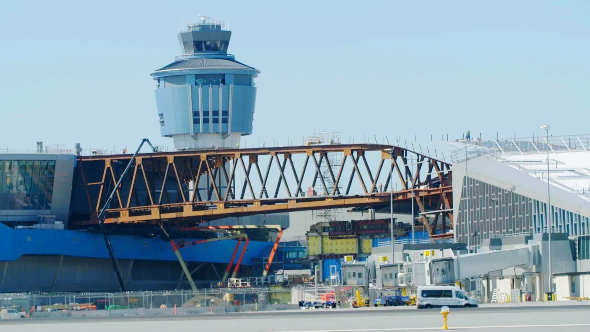 New York Super Airport background
