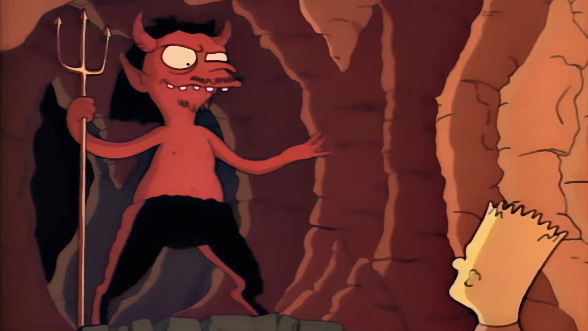 The Simpsons background