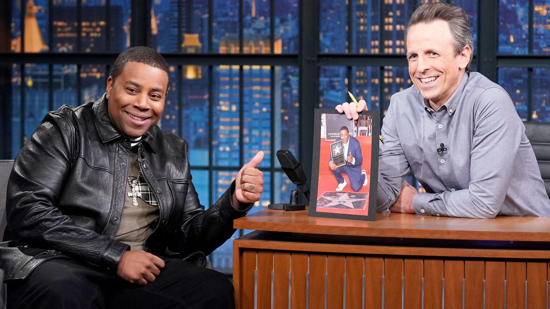 Late Night with Seth Meyers background