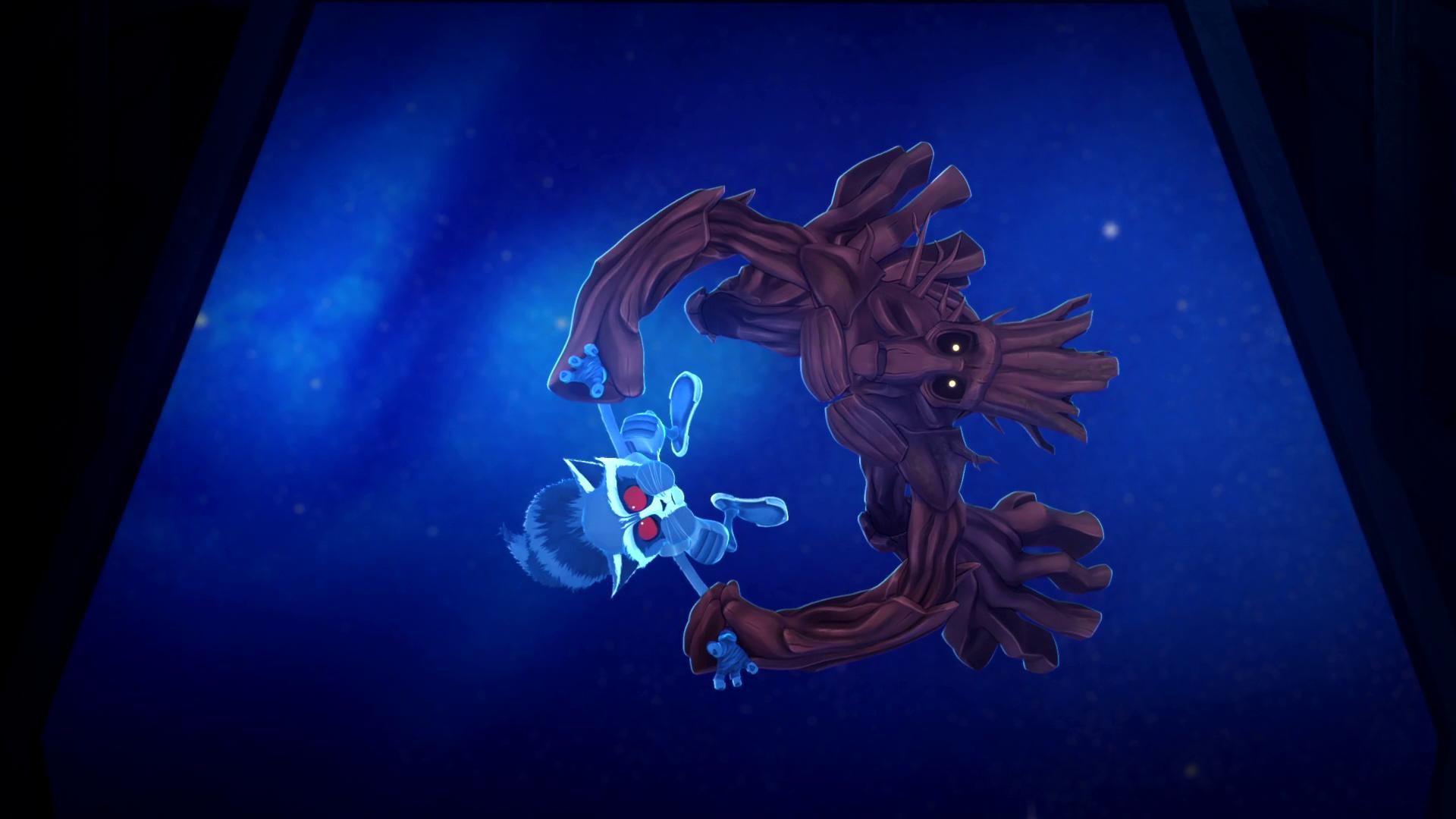 Rocket & Groot background