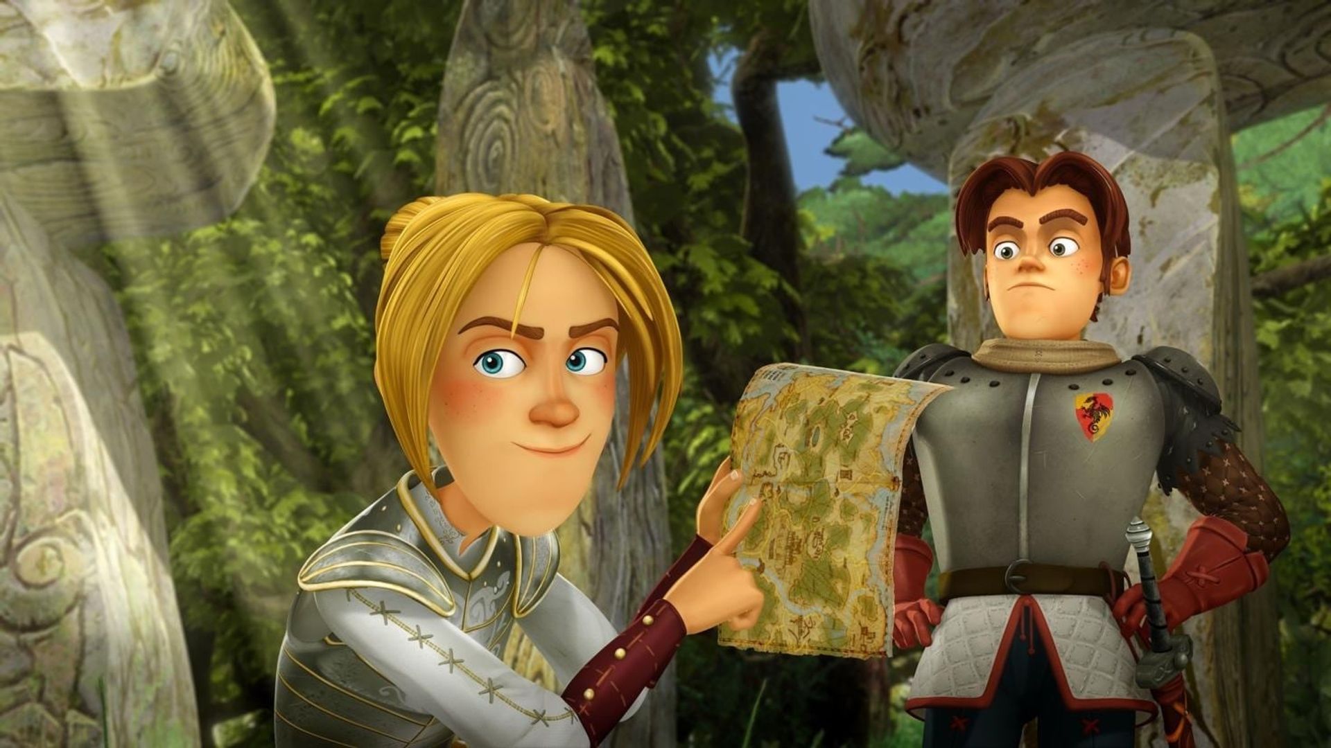 Arthur et les enfants de la Table Ronde background