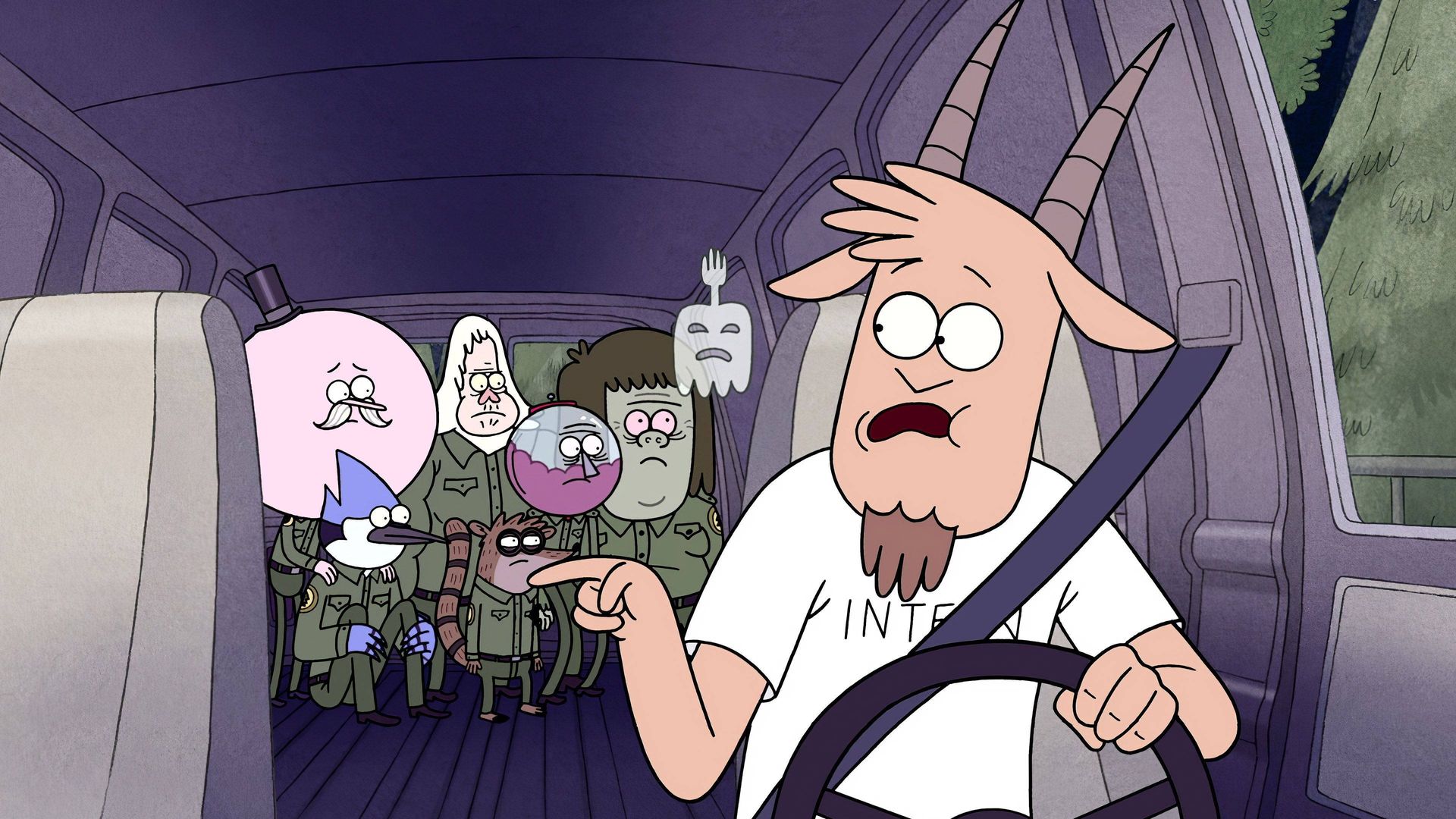 Regular Show background