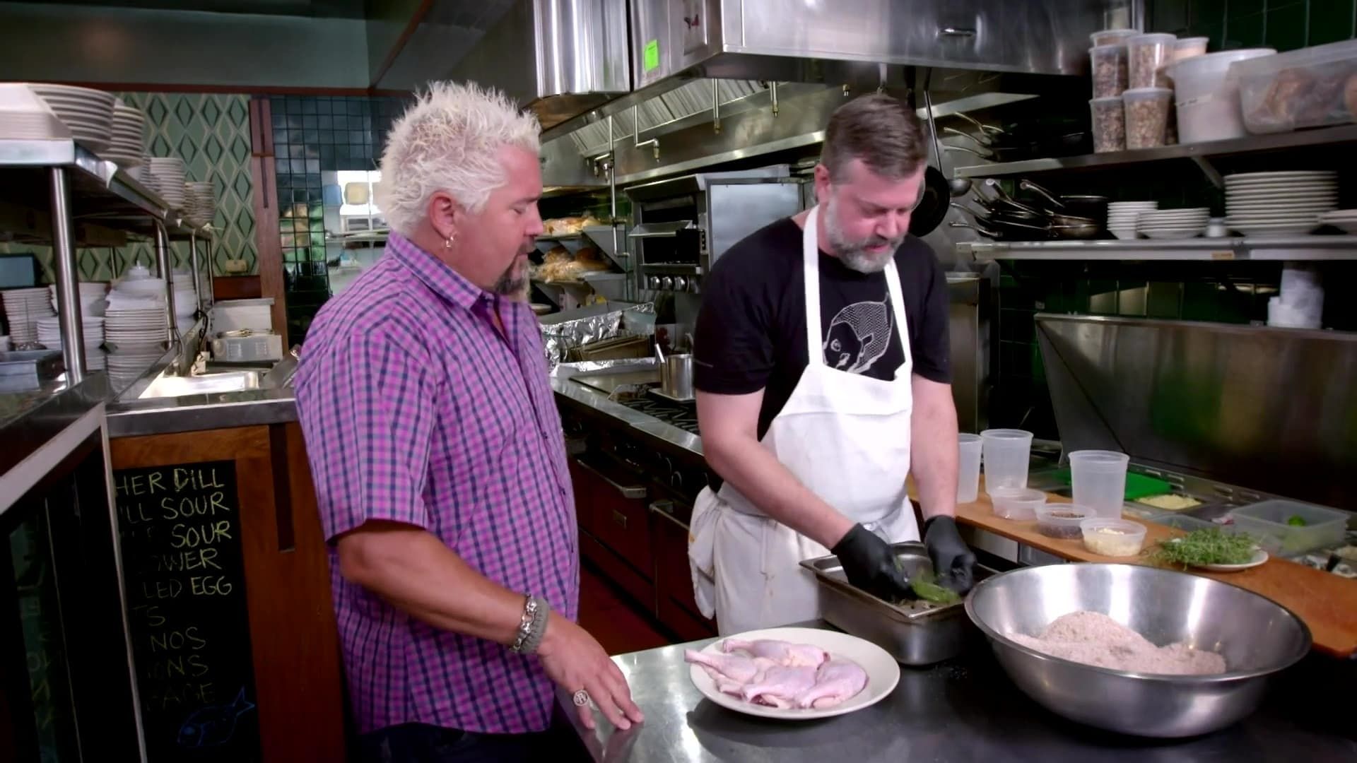 Diners, Drive-ins and Dives background
