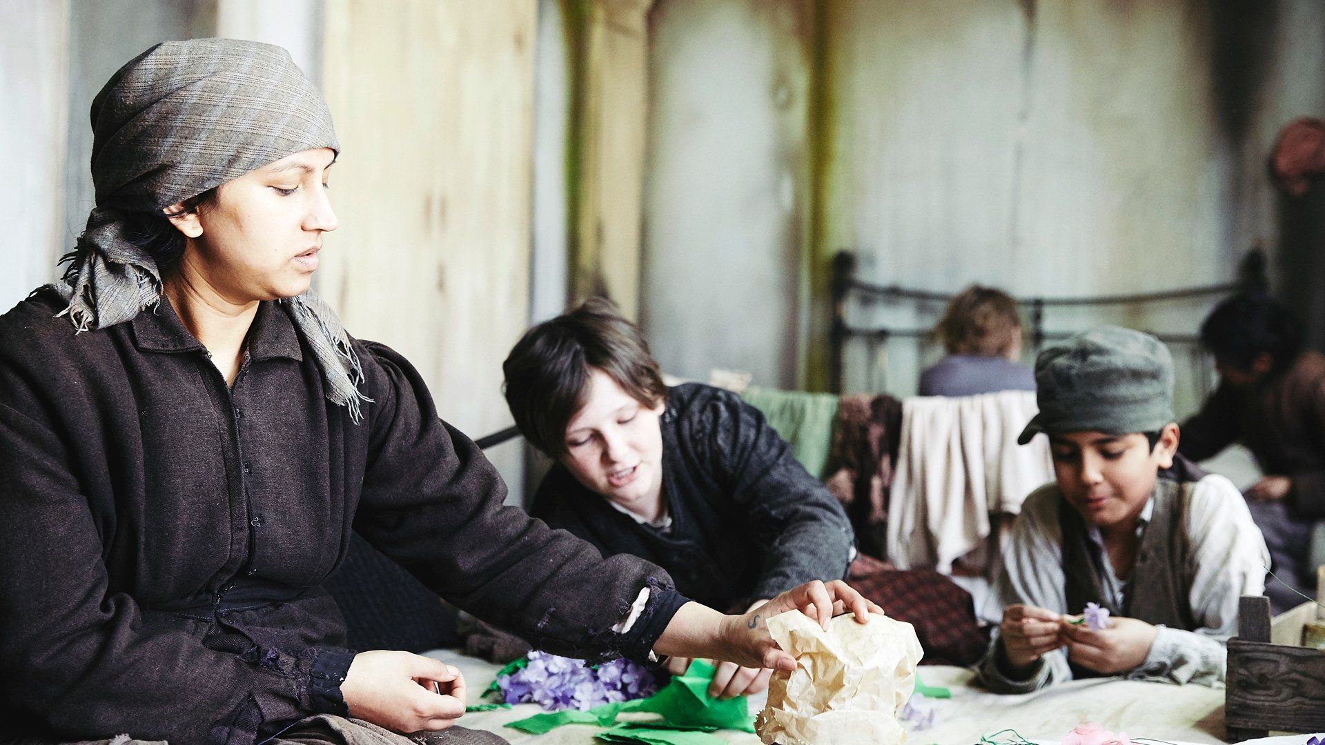 Victorian Slum House background