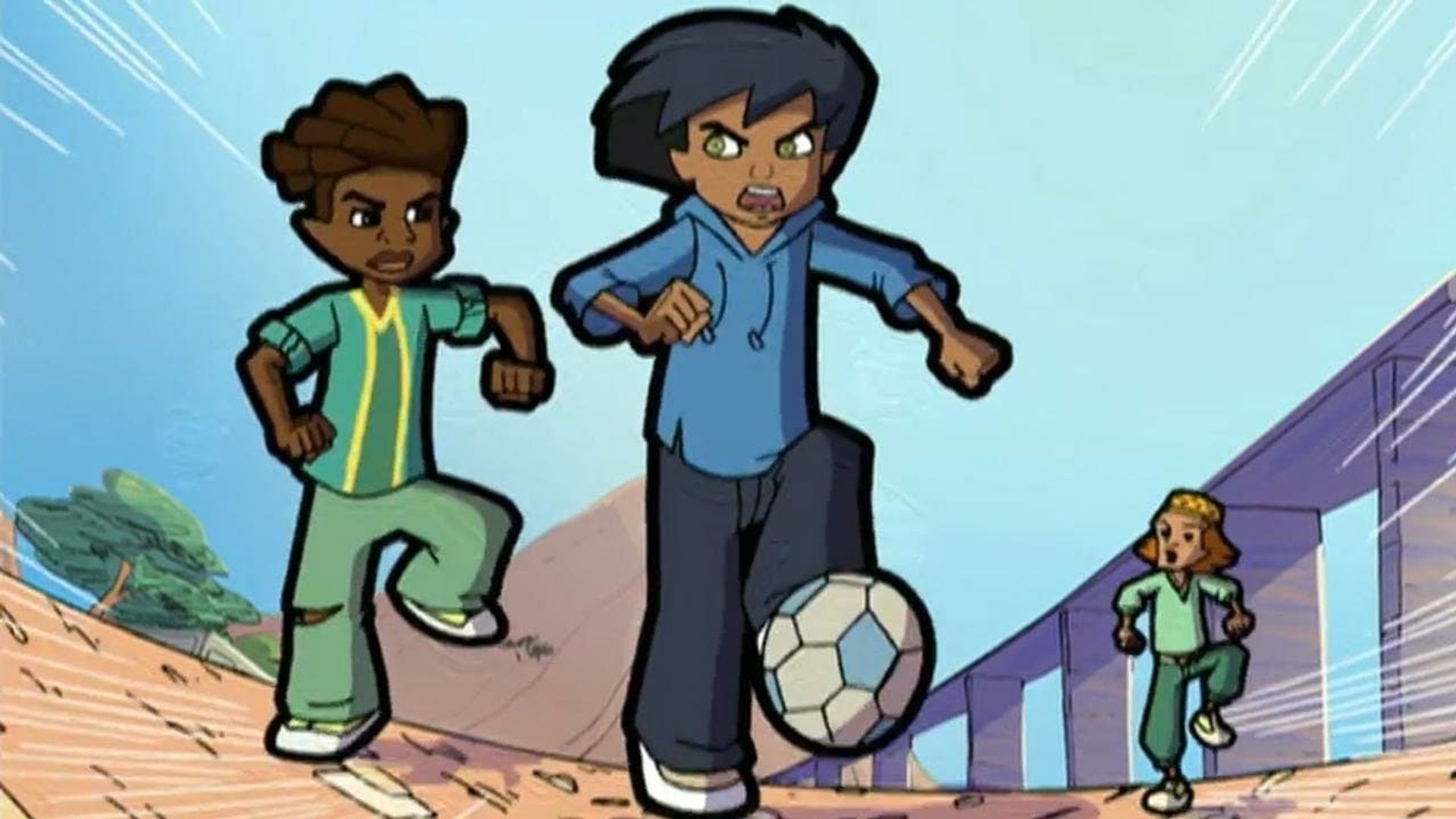 Street Football background