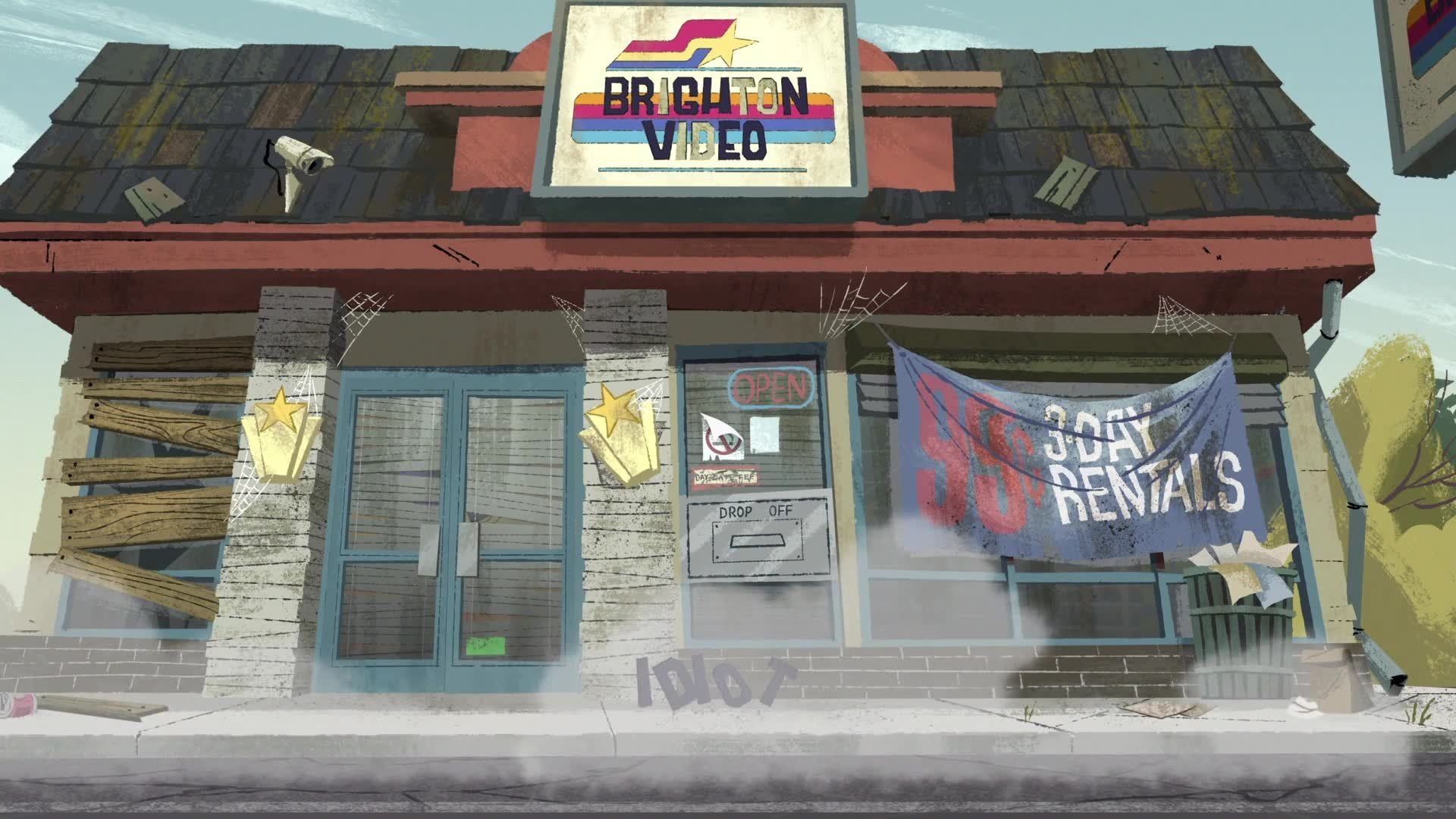 The Ghost and Molly McGee background