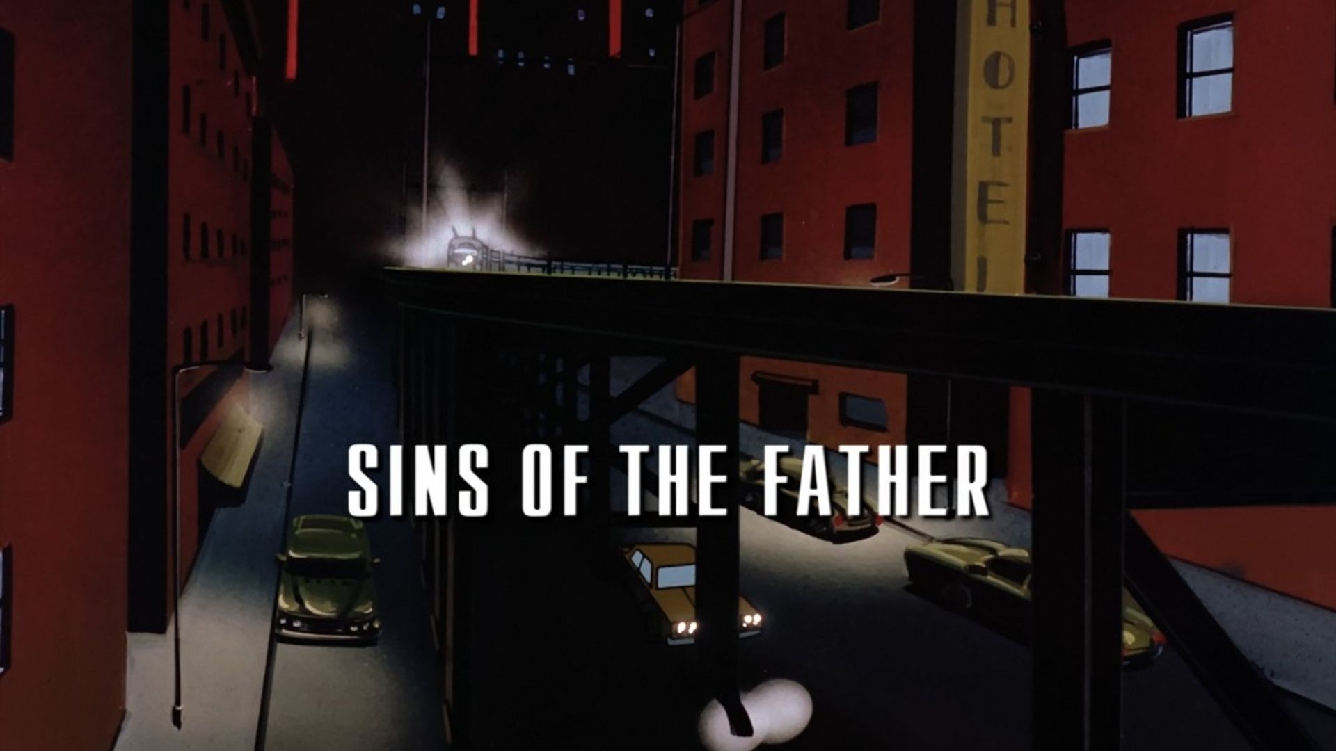 The New Batman Adventures background