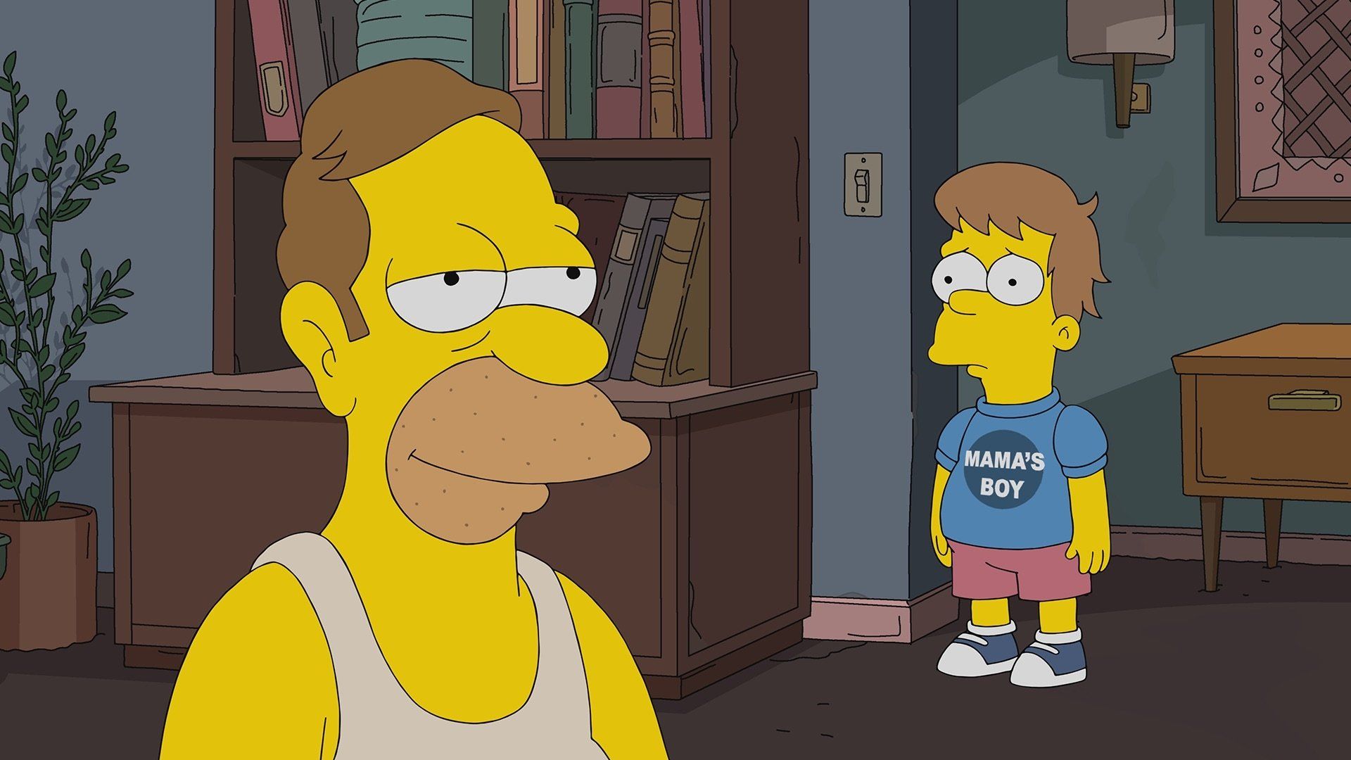 The Simpsons background