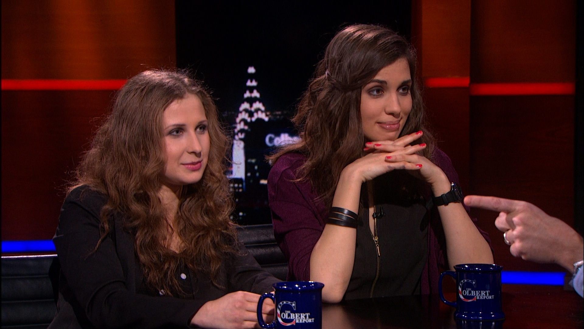 The Colbert Report background