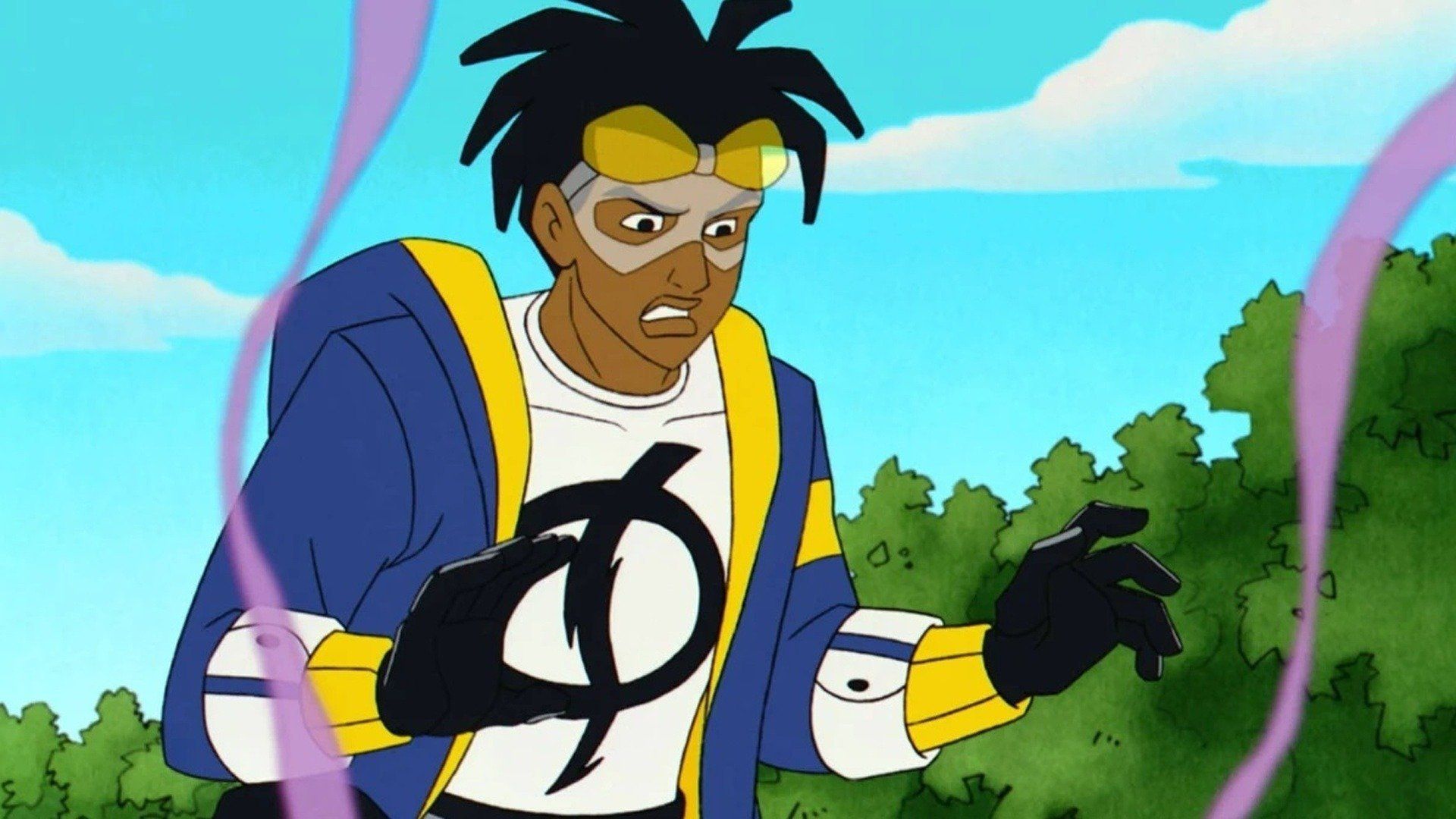 Static Shock background