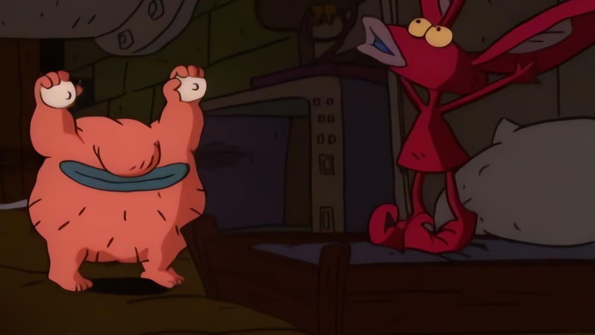 Aaahh!!! Real Monsters background