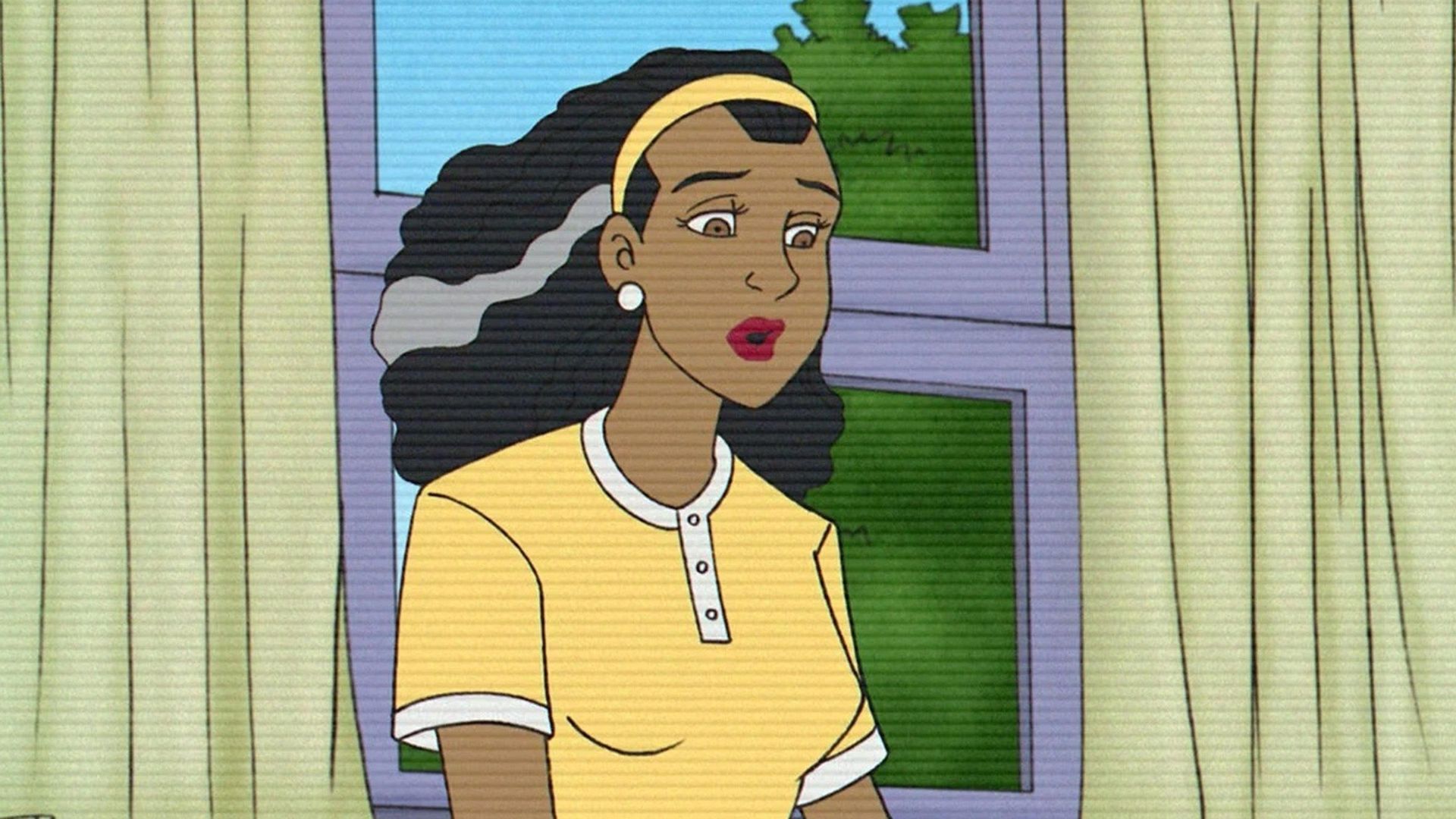Static Shock background