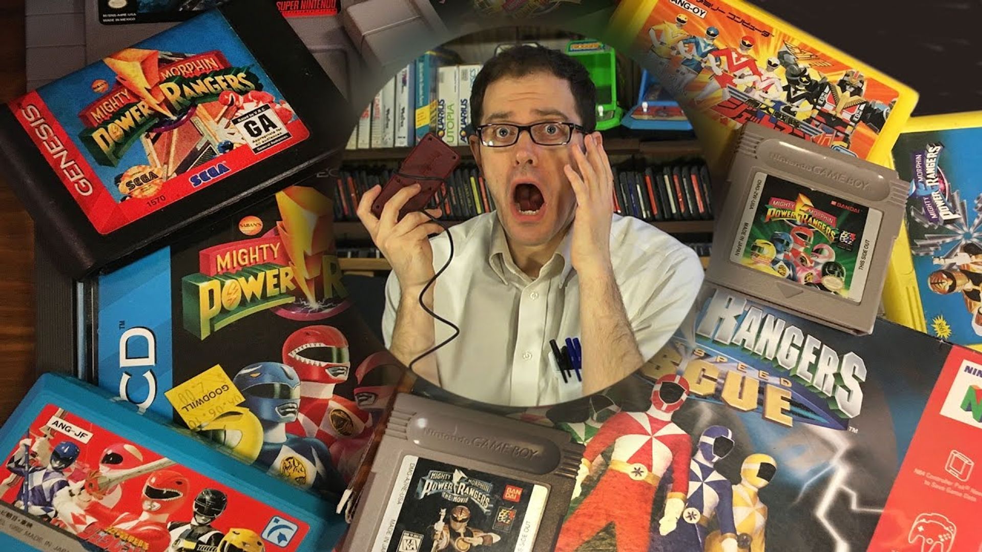 The Angry Video Game Nerd background