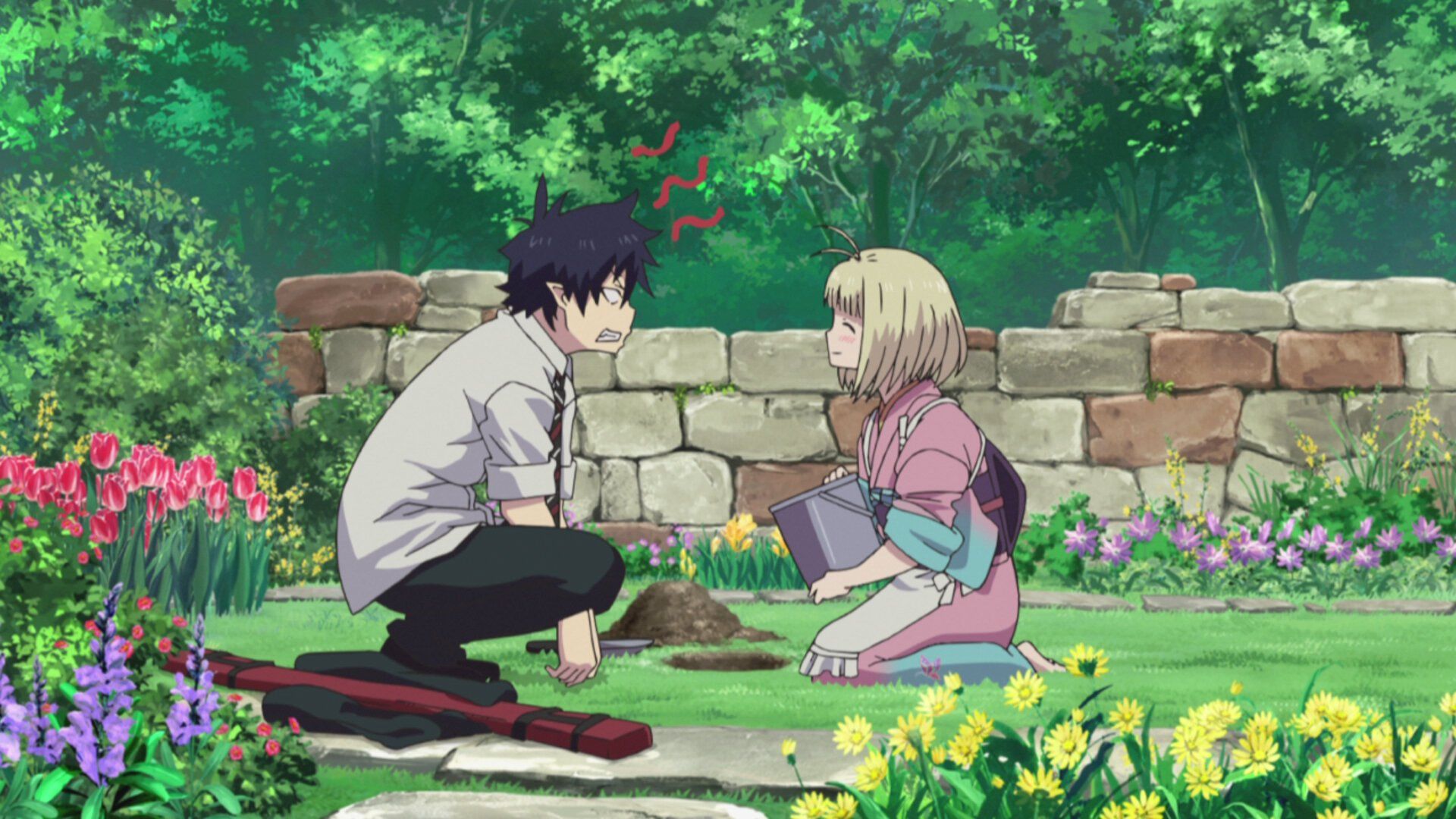 Blue Exorcist background