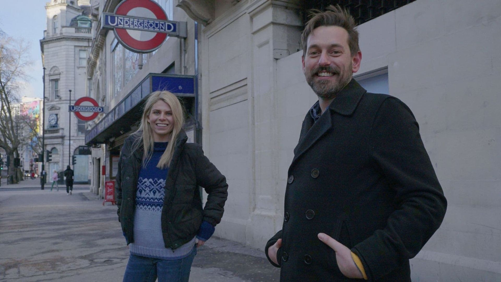 Secrets of the London Underground background