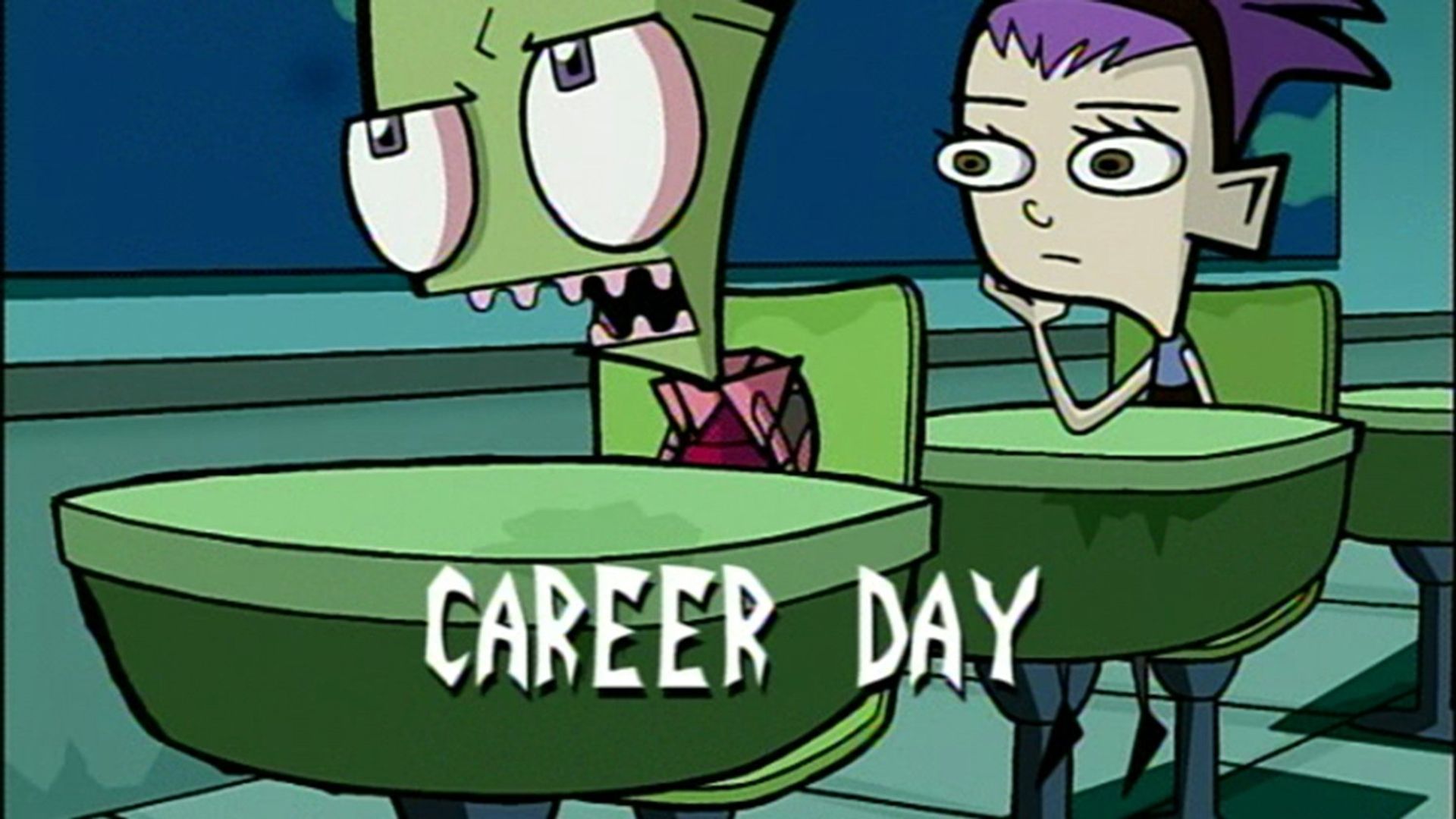 Invader ZIM background