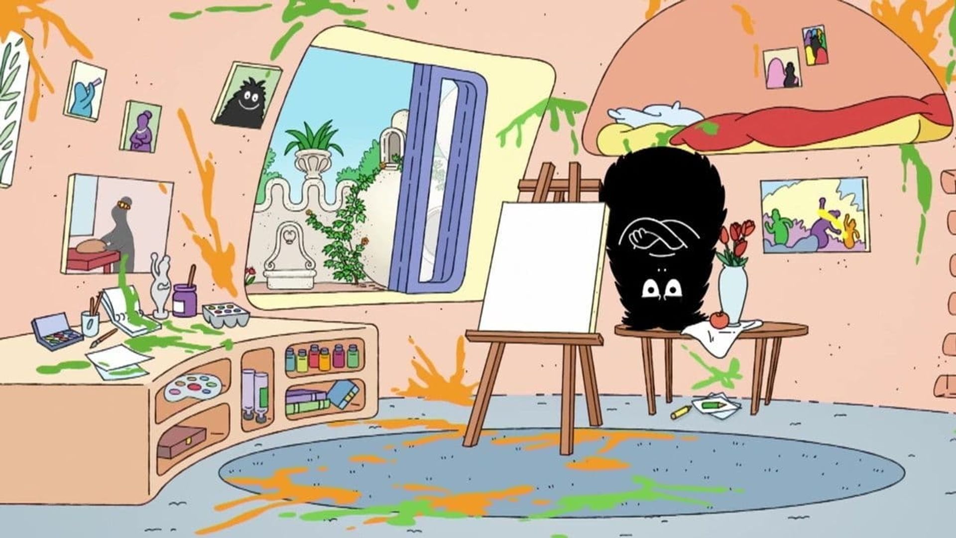 Barbapapa - One Big Happy Family background