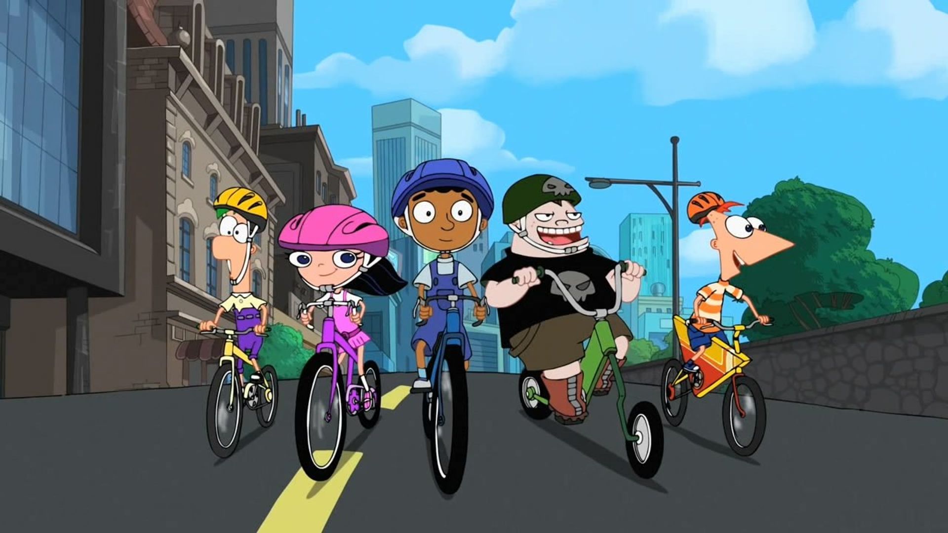 Phineas and Ferb background