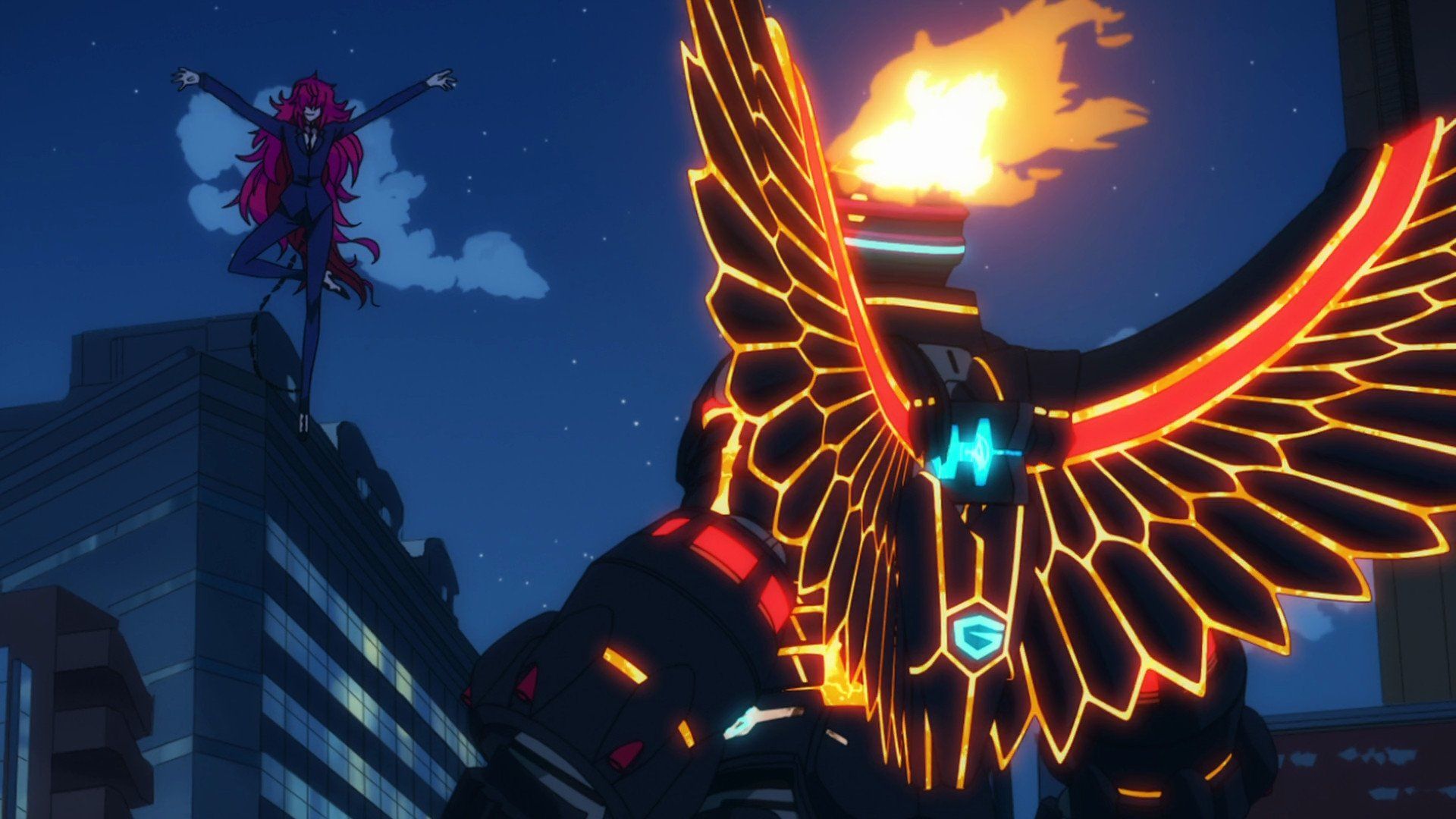 Gatchaman Crowds background