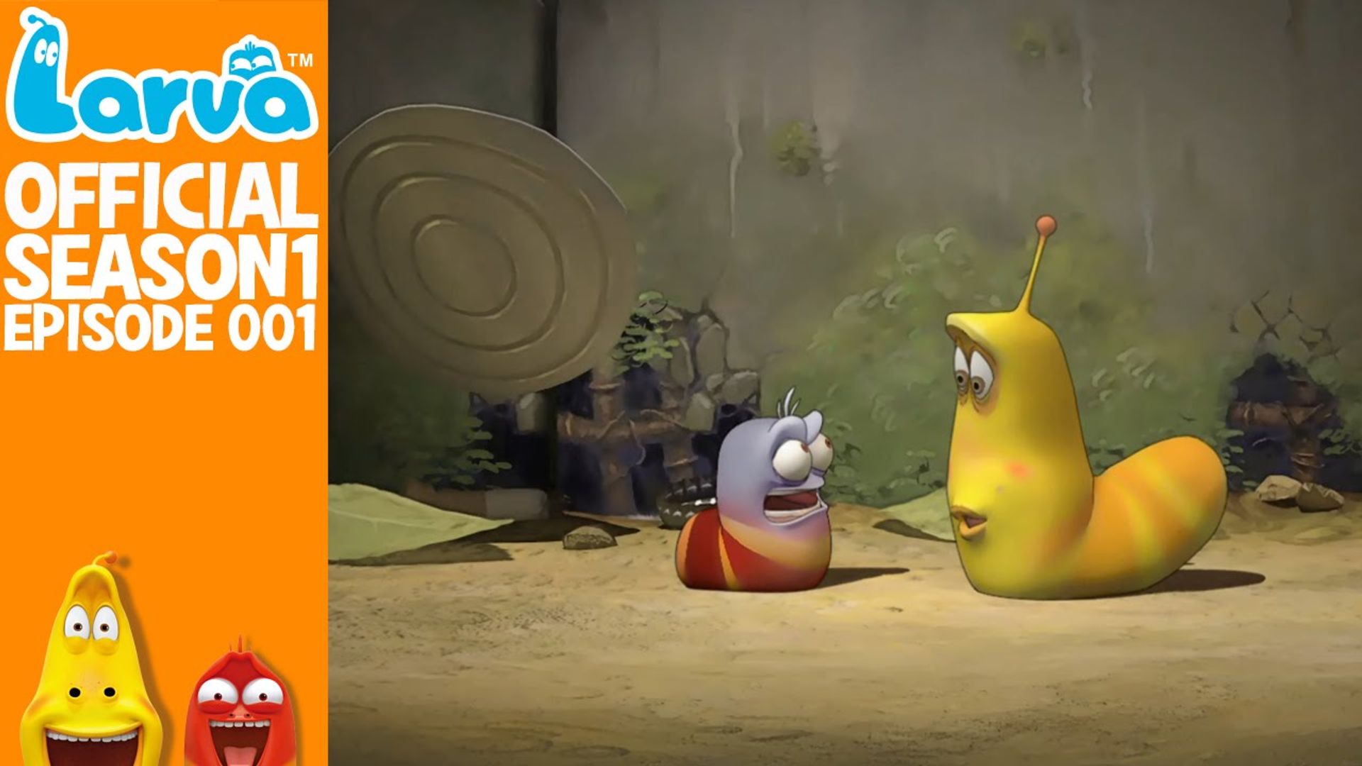 Larva background