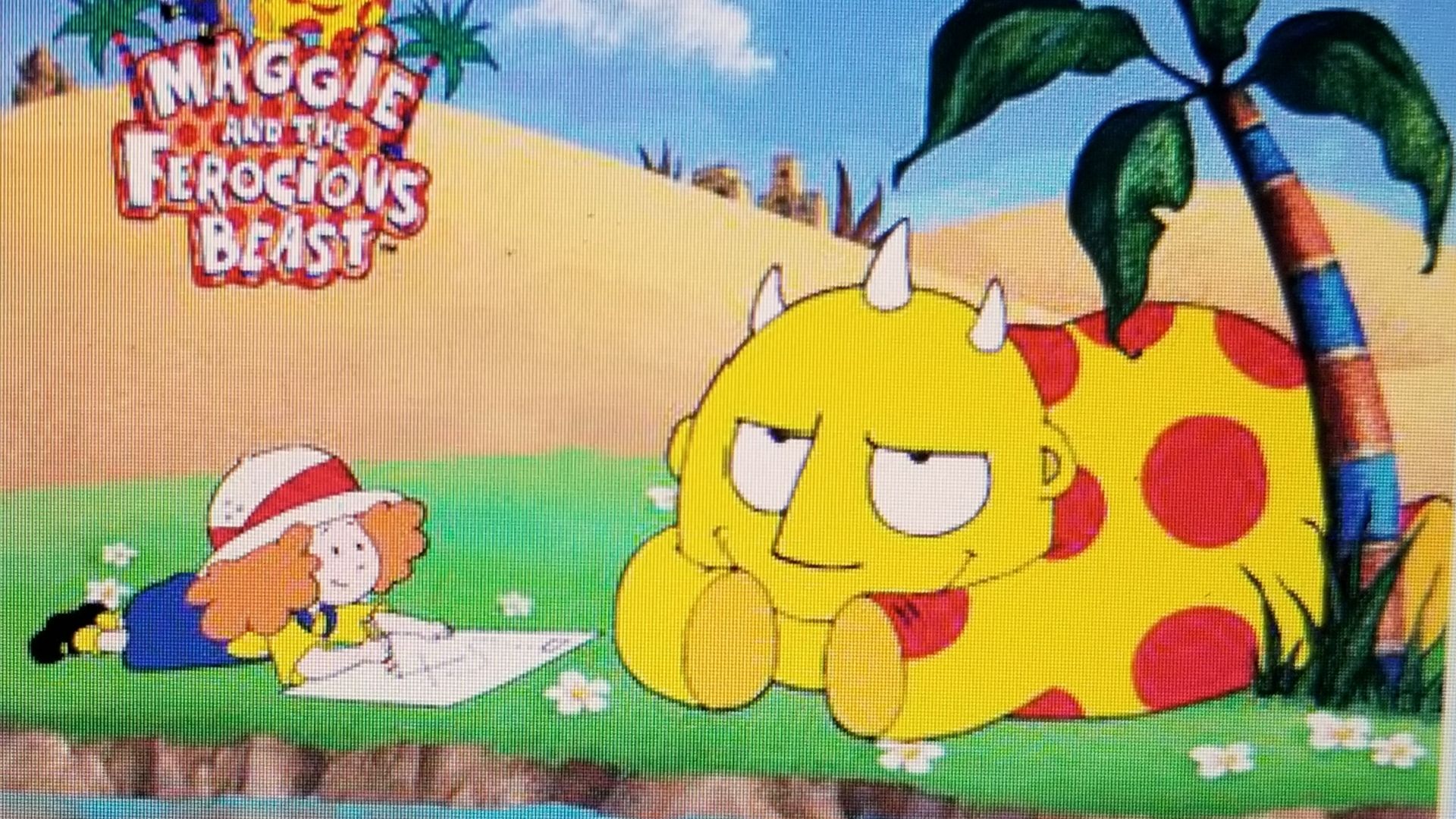 Maggie and the Ferocious Beast background