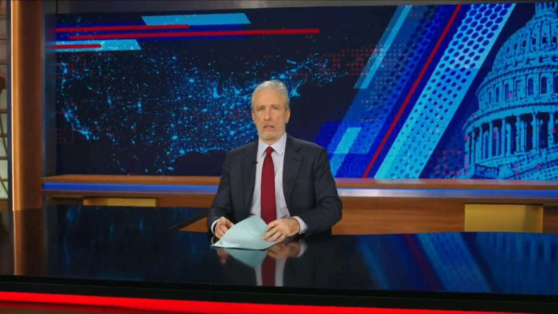 The Daily Show background