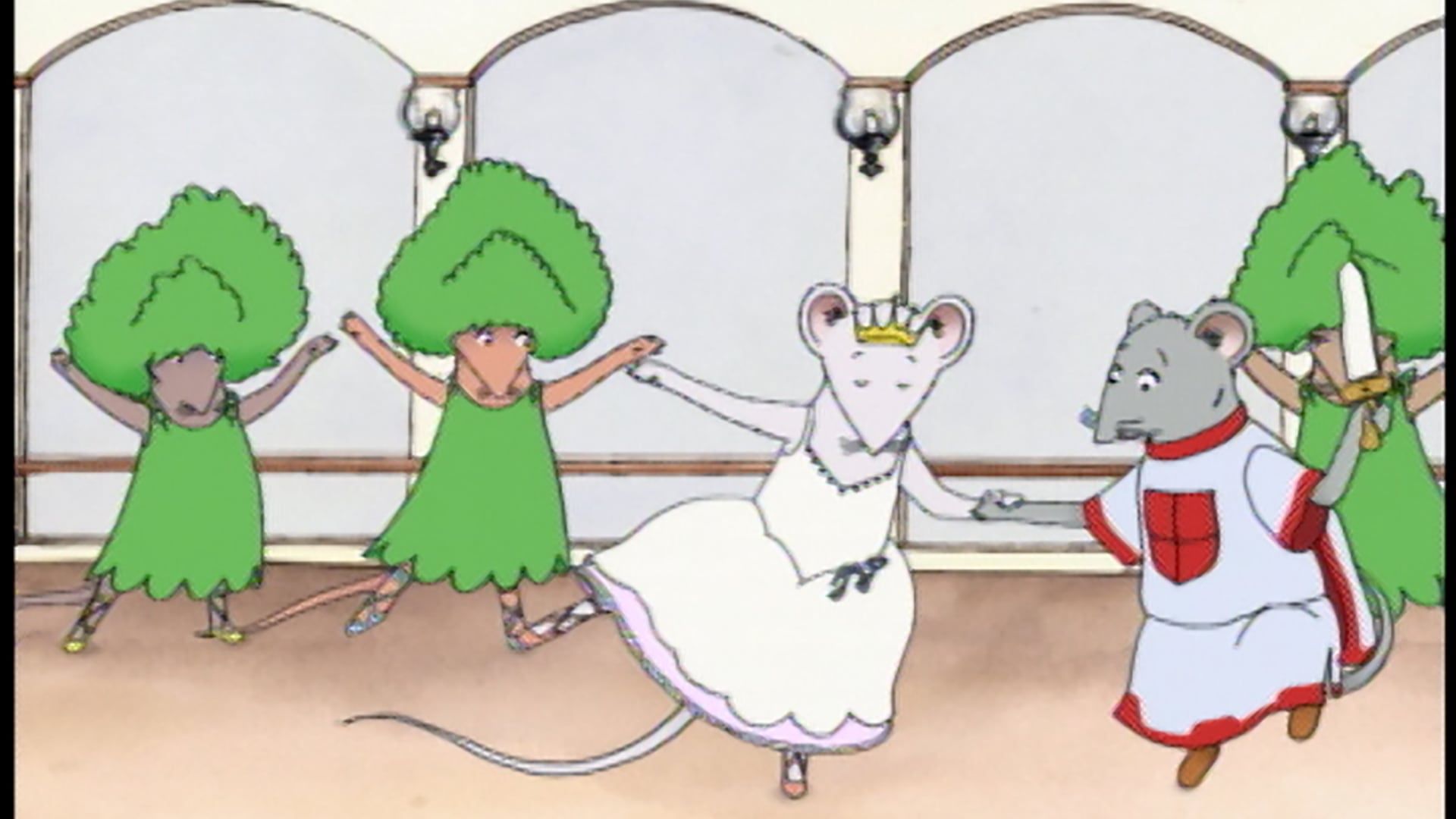 Angelina Ballerina background