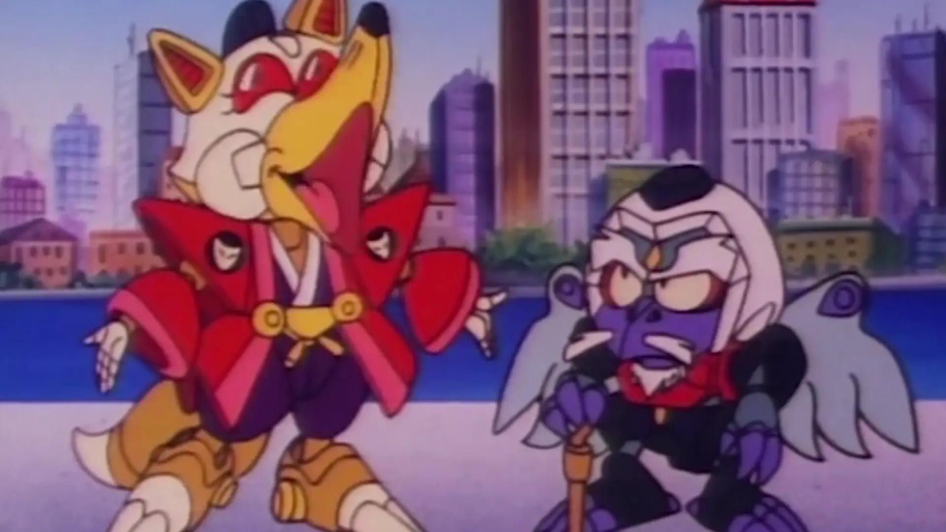 Samurai Pizza Cats background
