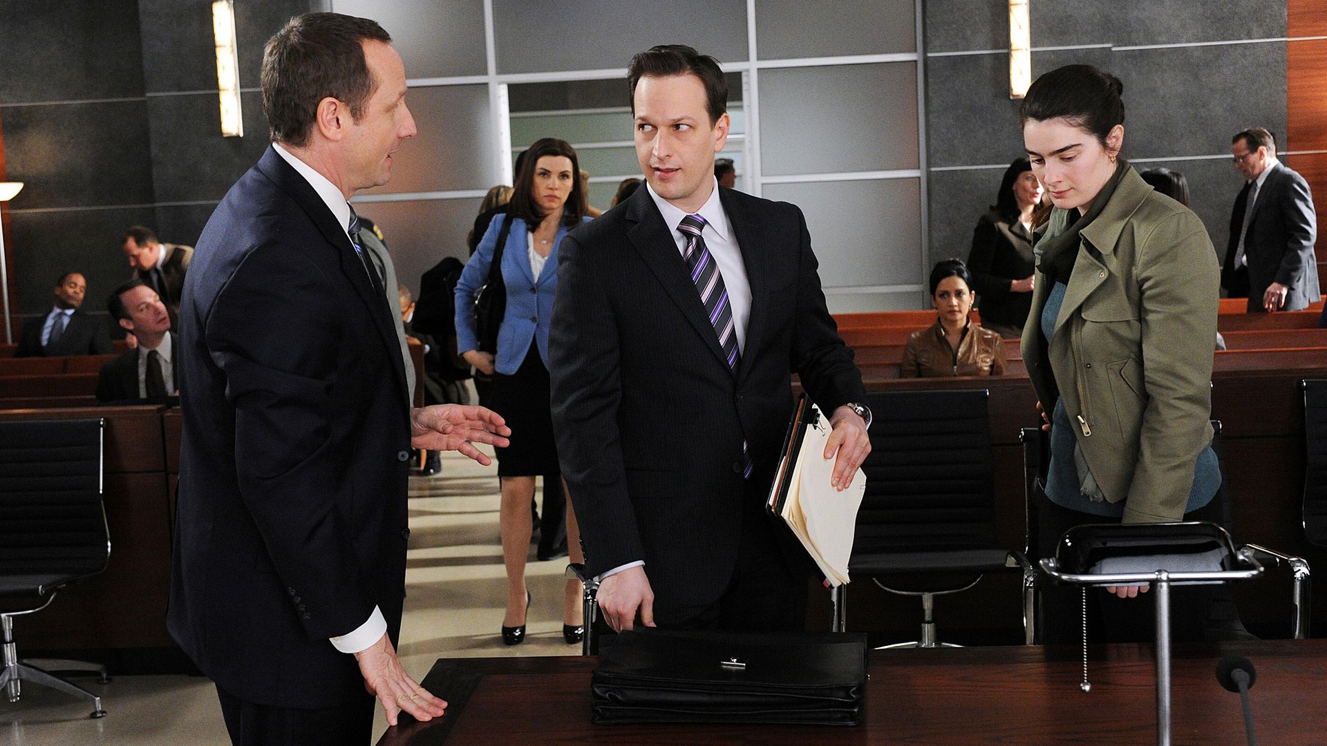 The Good Wife background