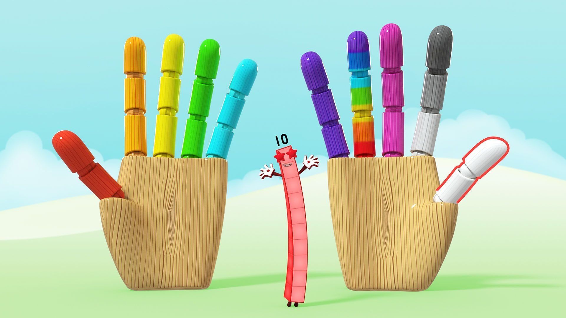Numberblocks background