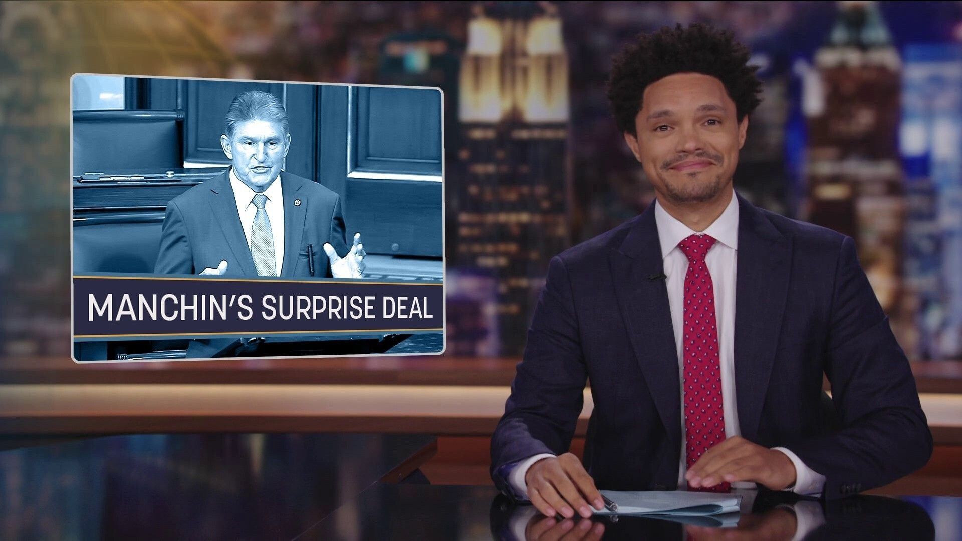 The Daily Show background