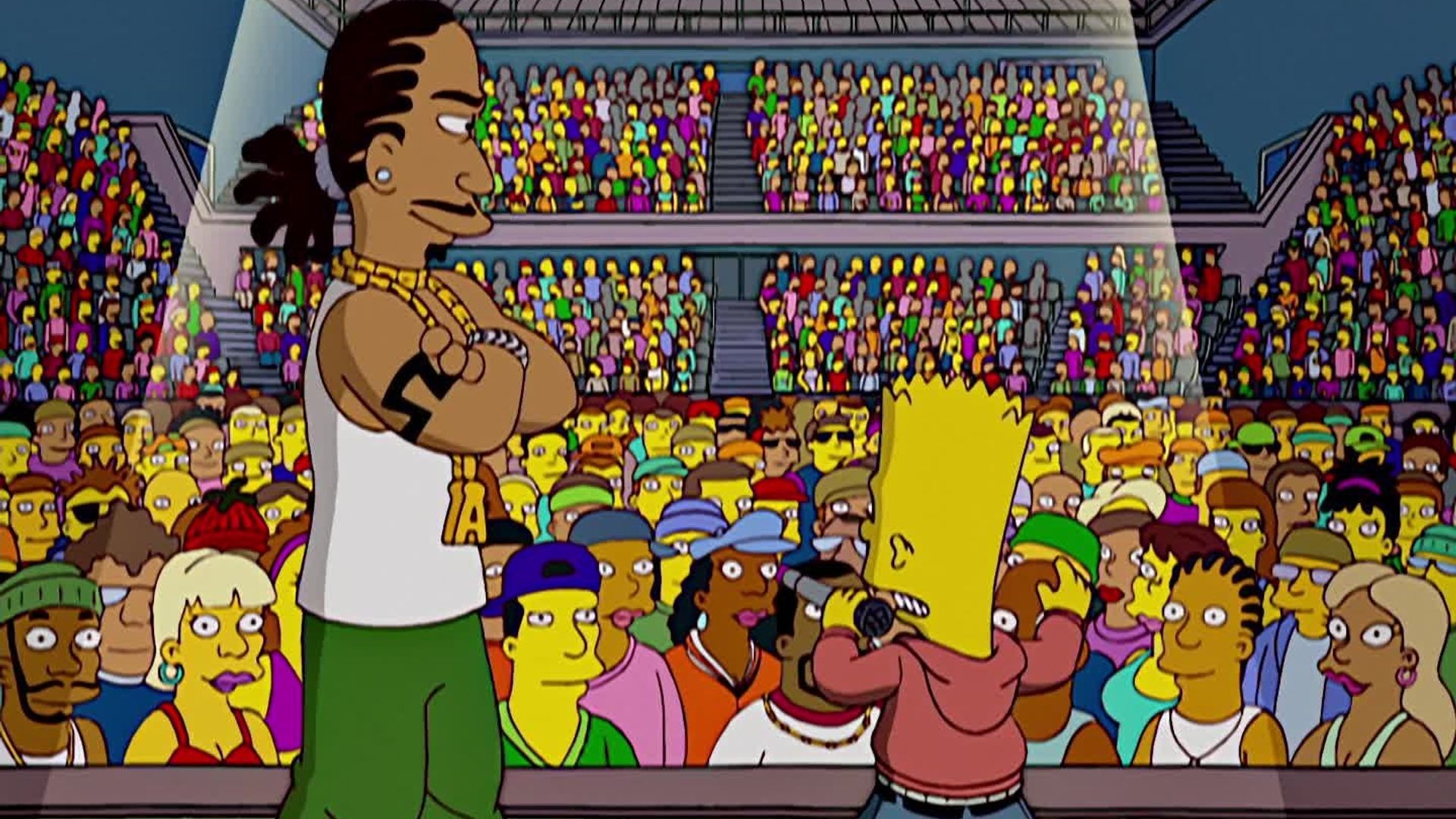 The Simpsons background