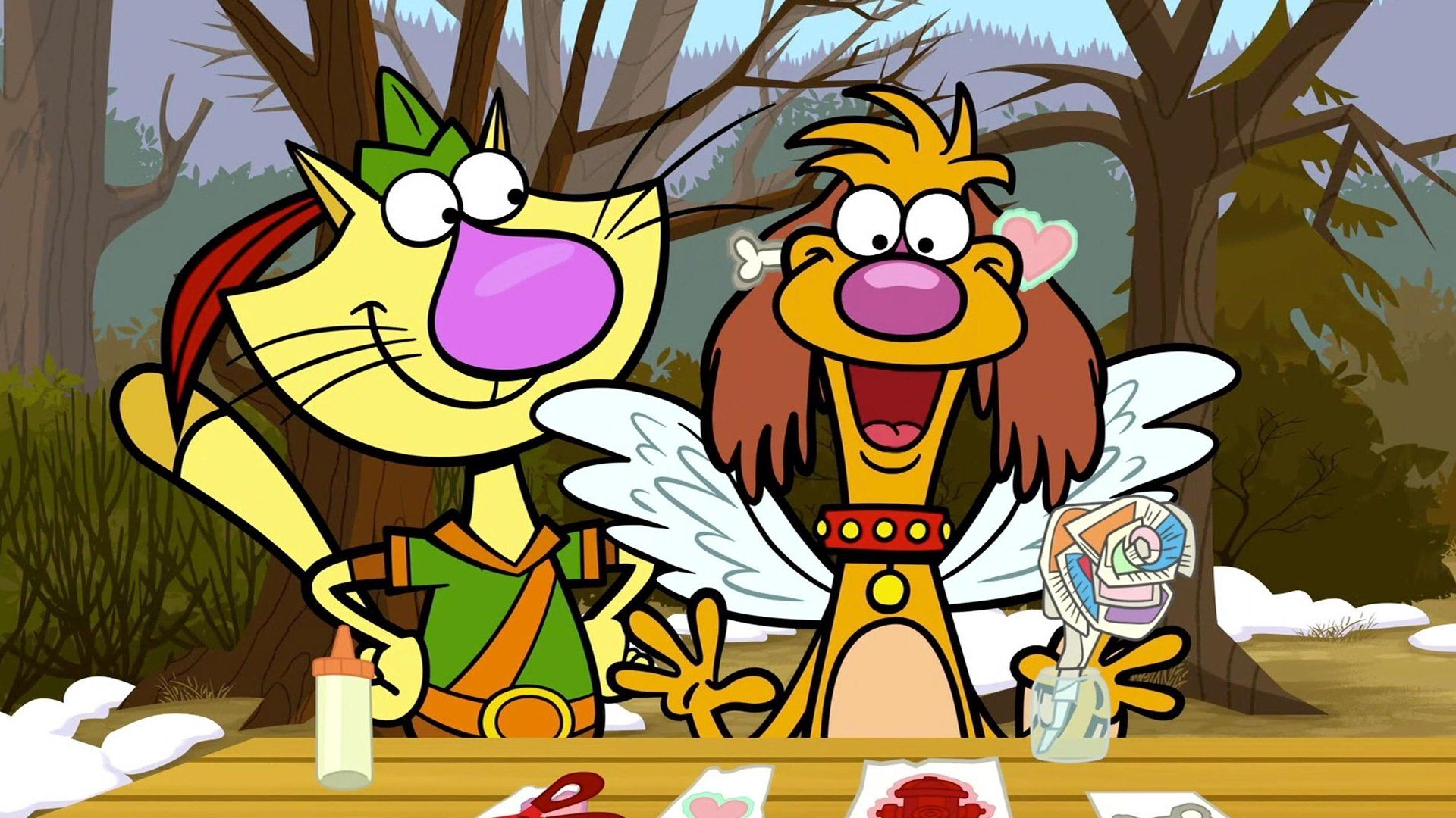 Nature Cat background