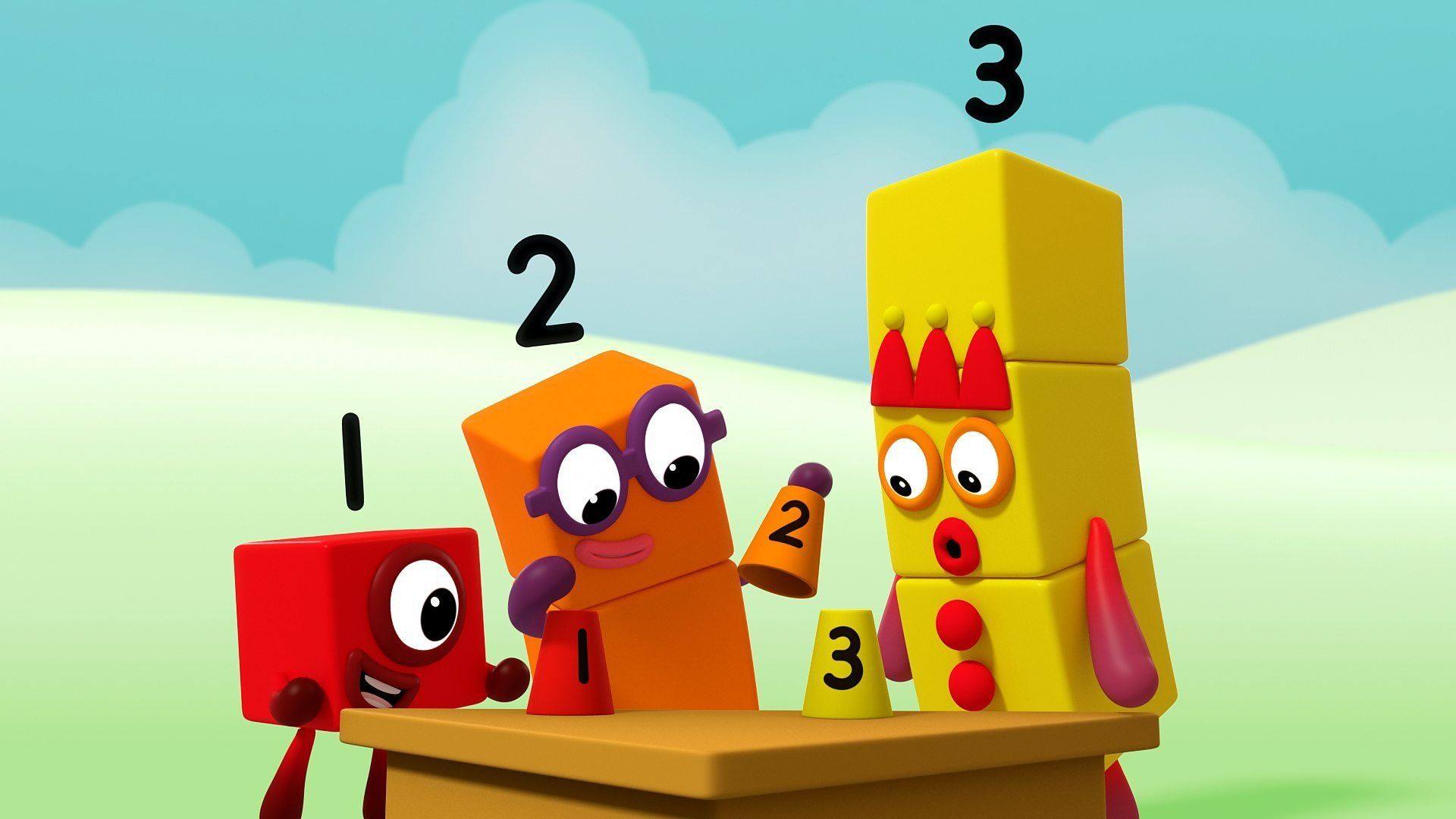 Numberblocks background