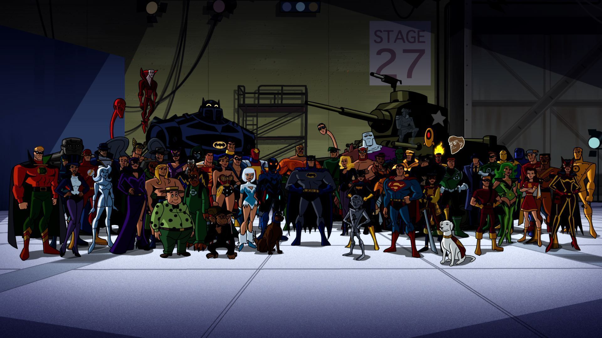 Batman: The Brave and the Bold background