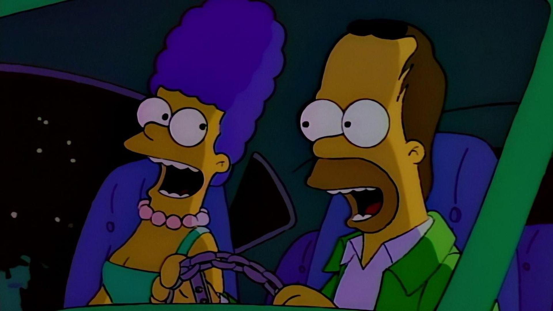 The Simpsons background
