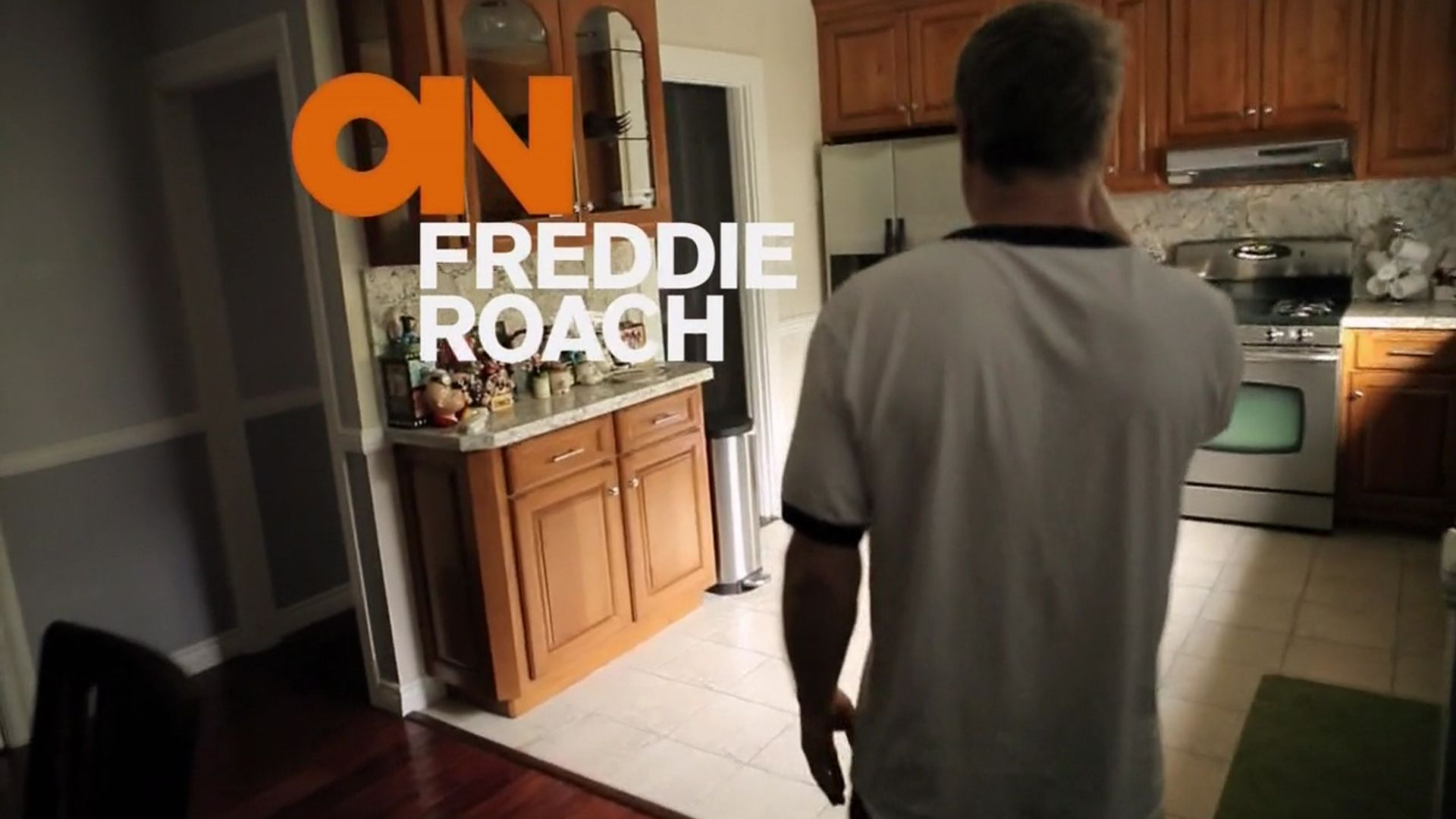 On Freddie Roach background