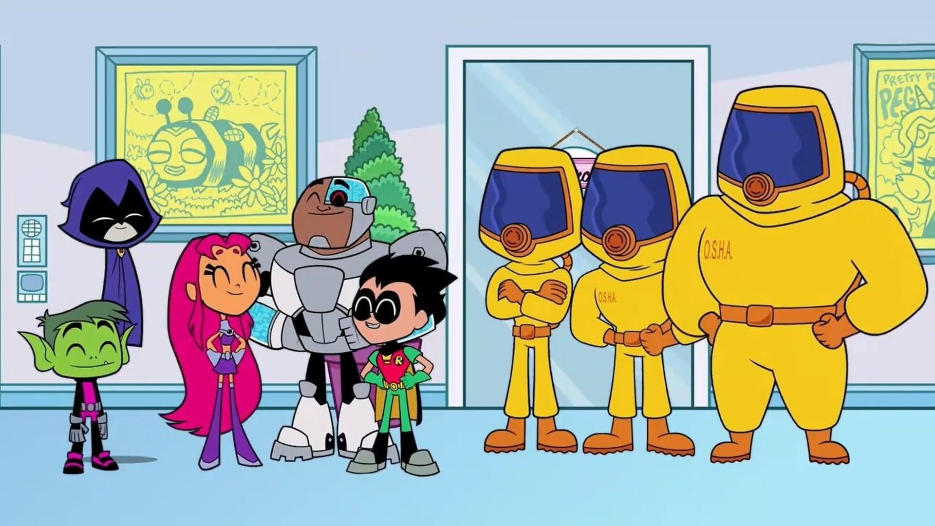 Teen Titans Go! background