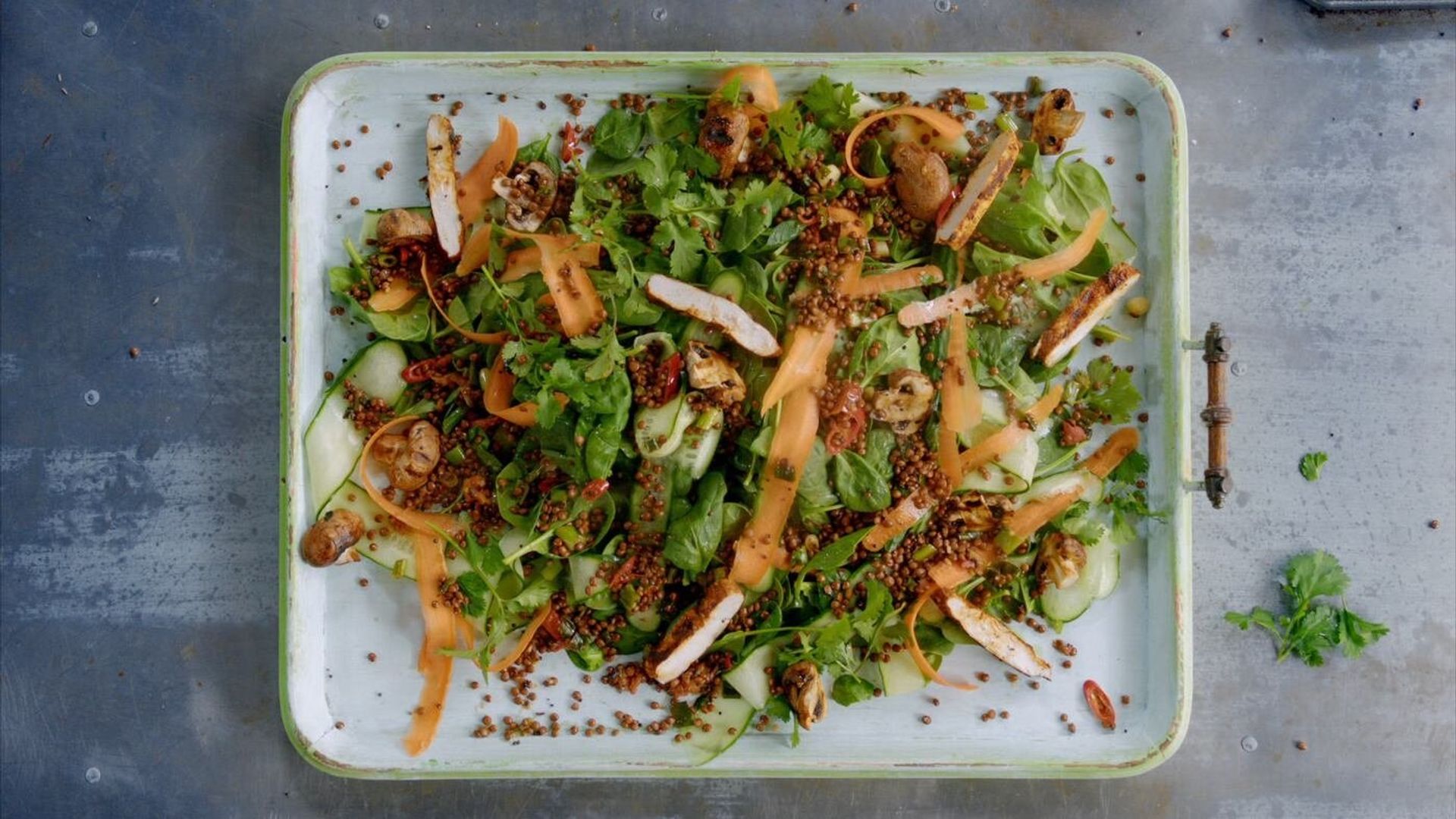 Jamie's 15-Minute Meals background