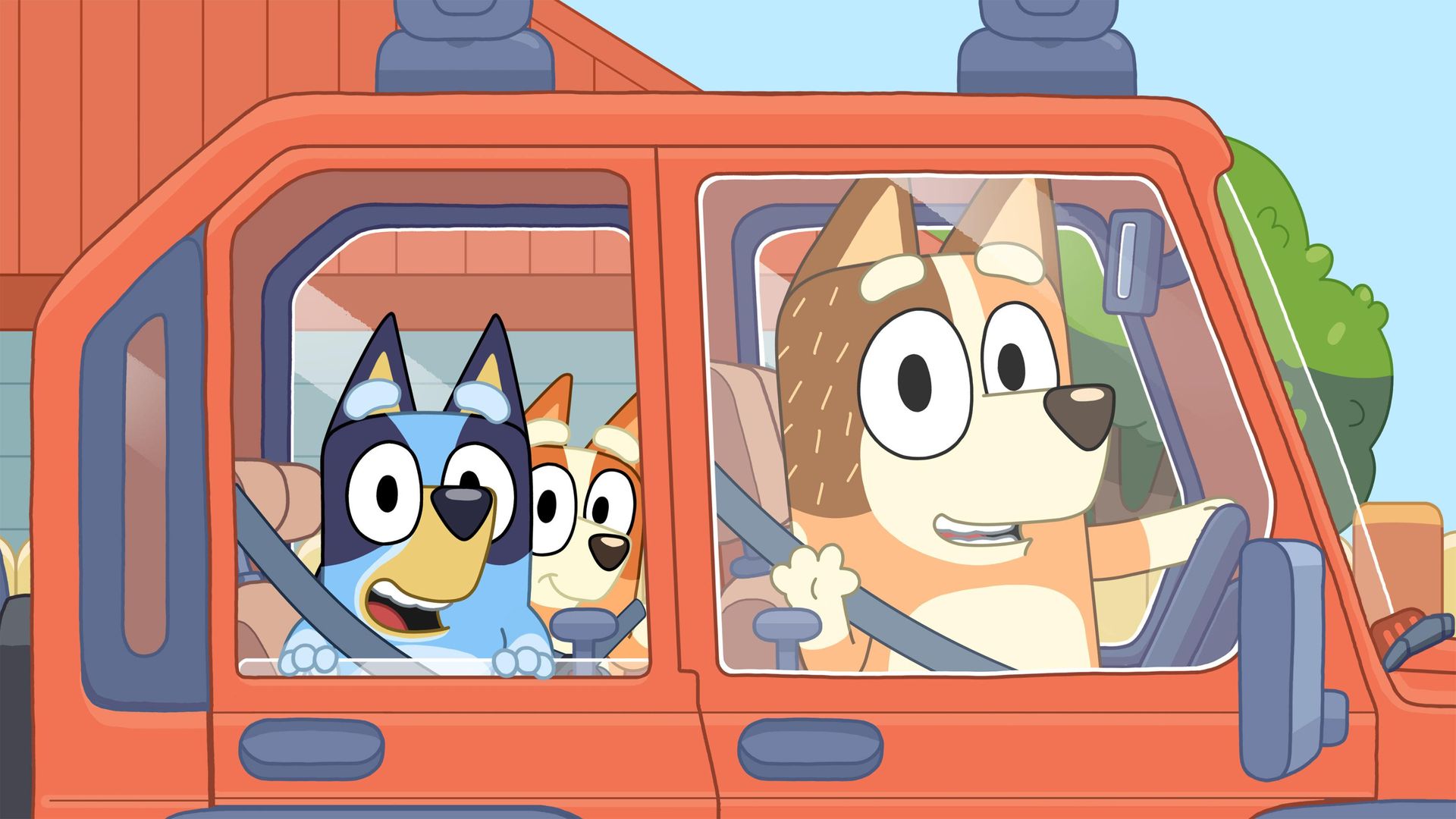 Bluey Minisodes background