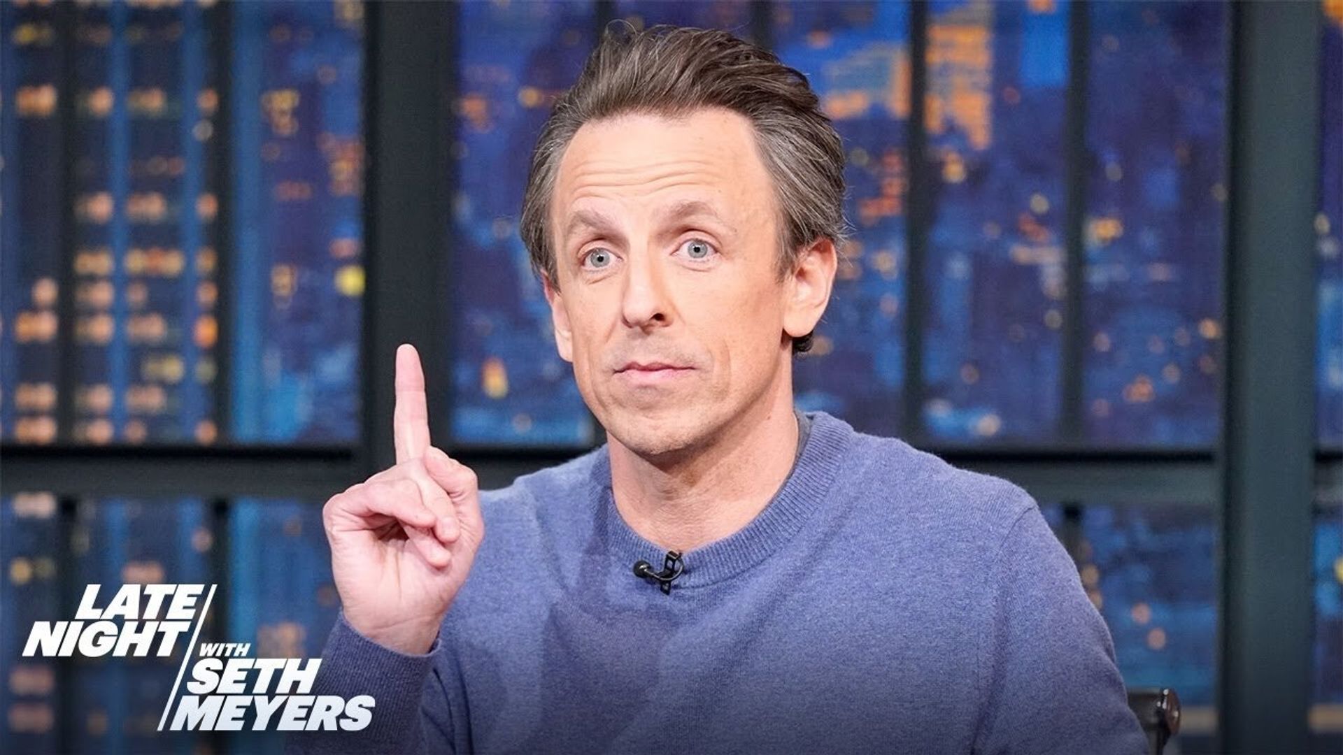 Late Night with Seth Meyers: Corrections" background