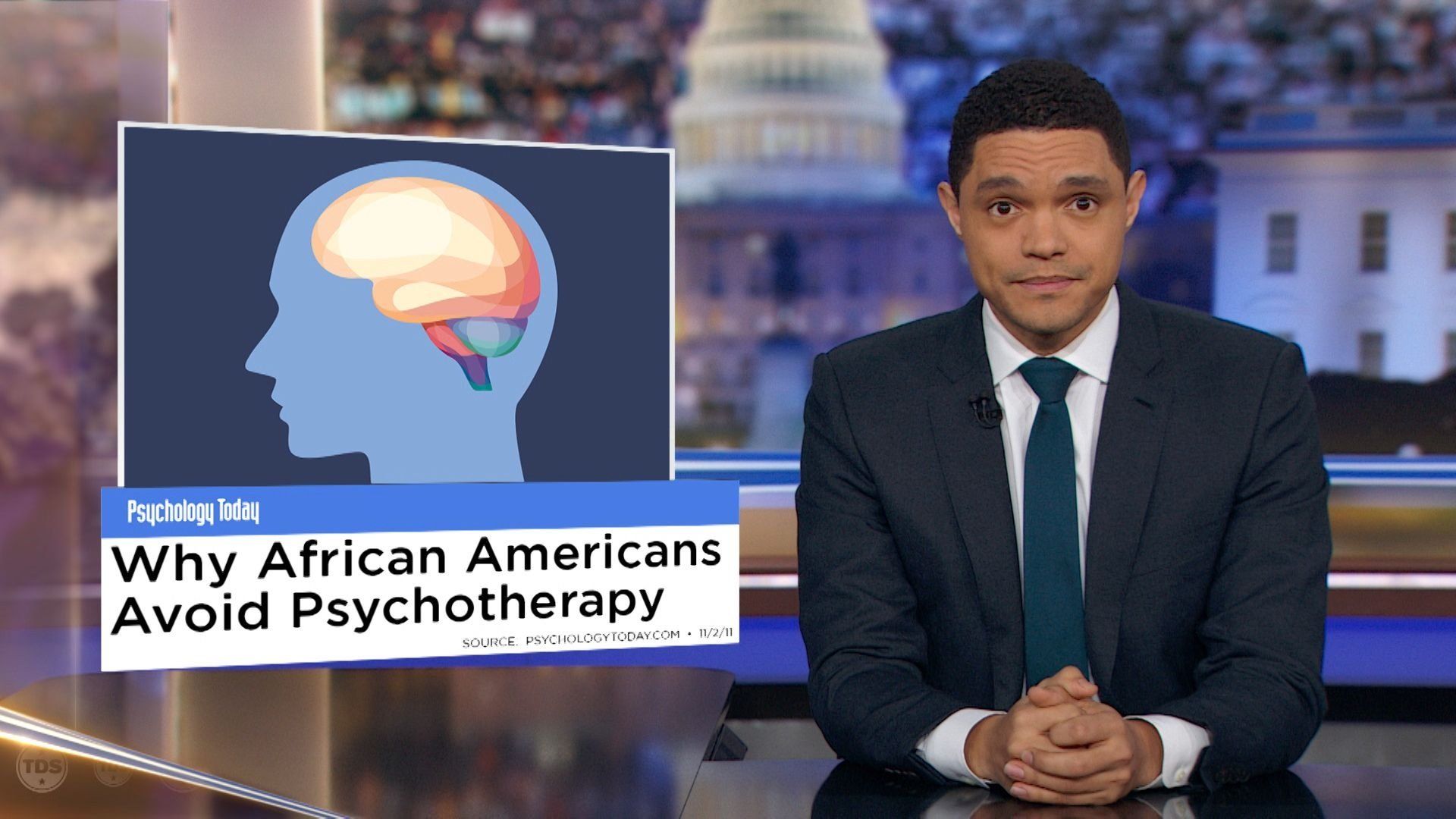 The Daily Show background