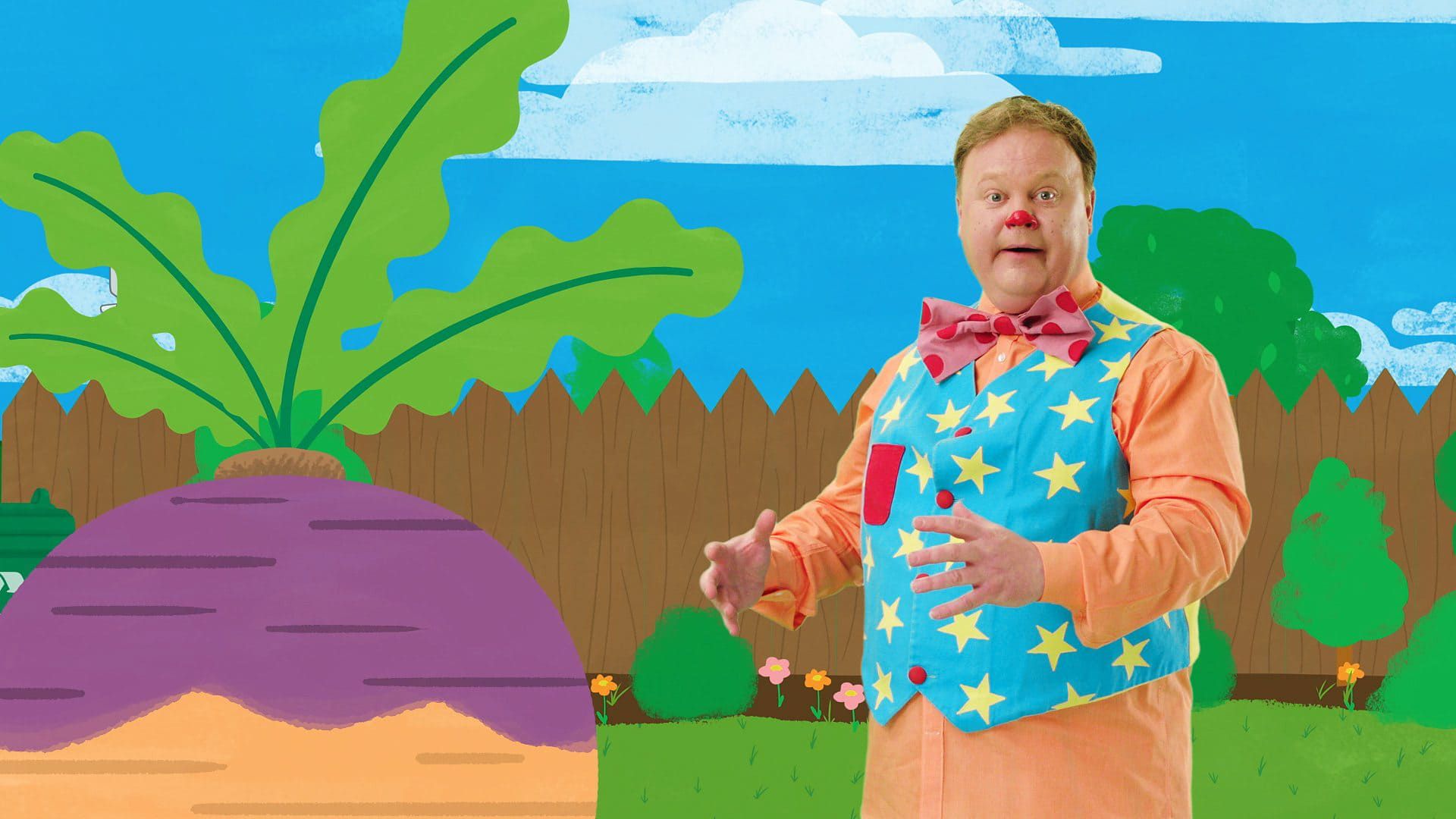 Mr Tumble's Tumble Tales background
