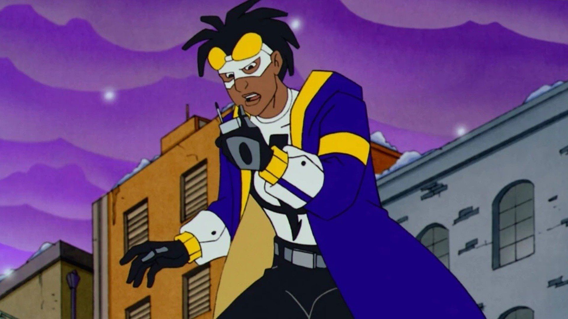 Static Shock background