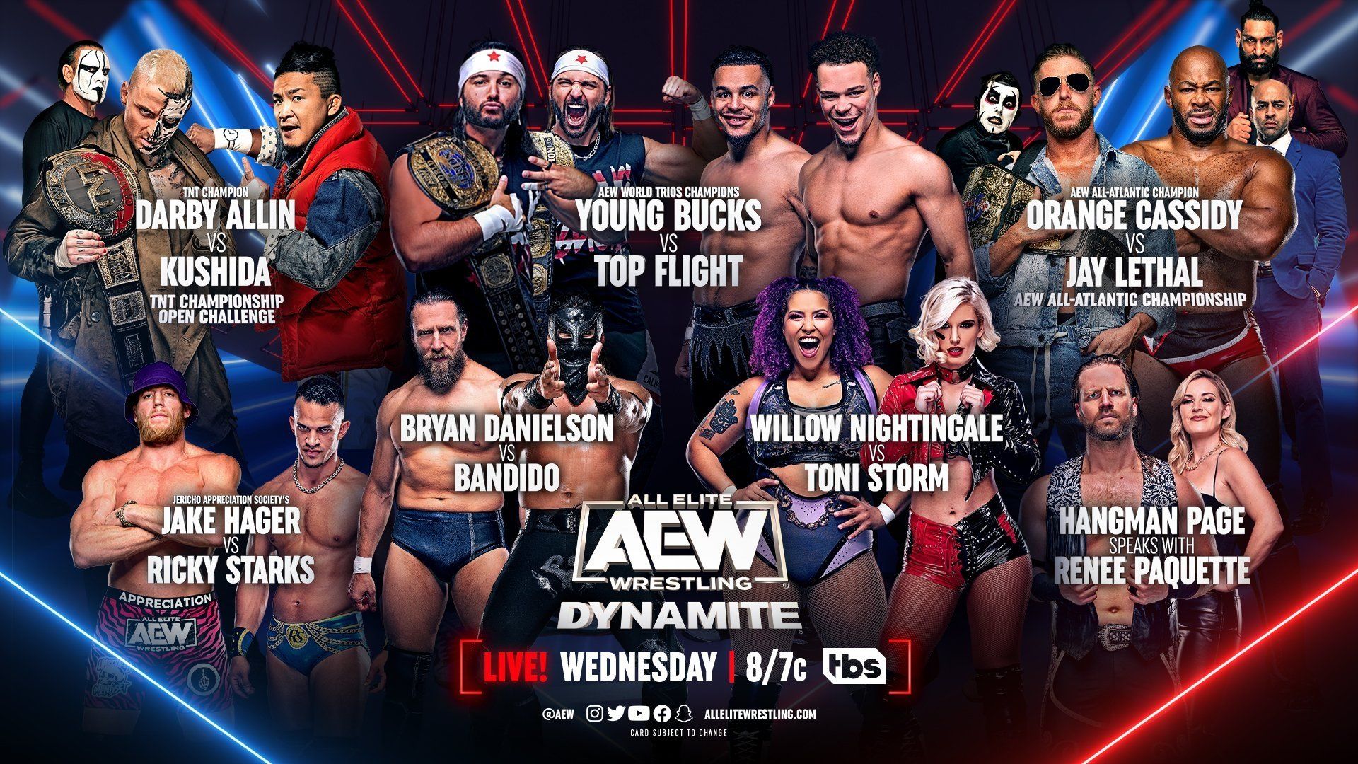All Elite Wrestling: Dynamite background