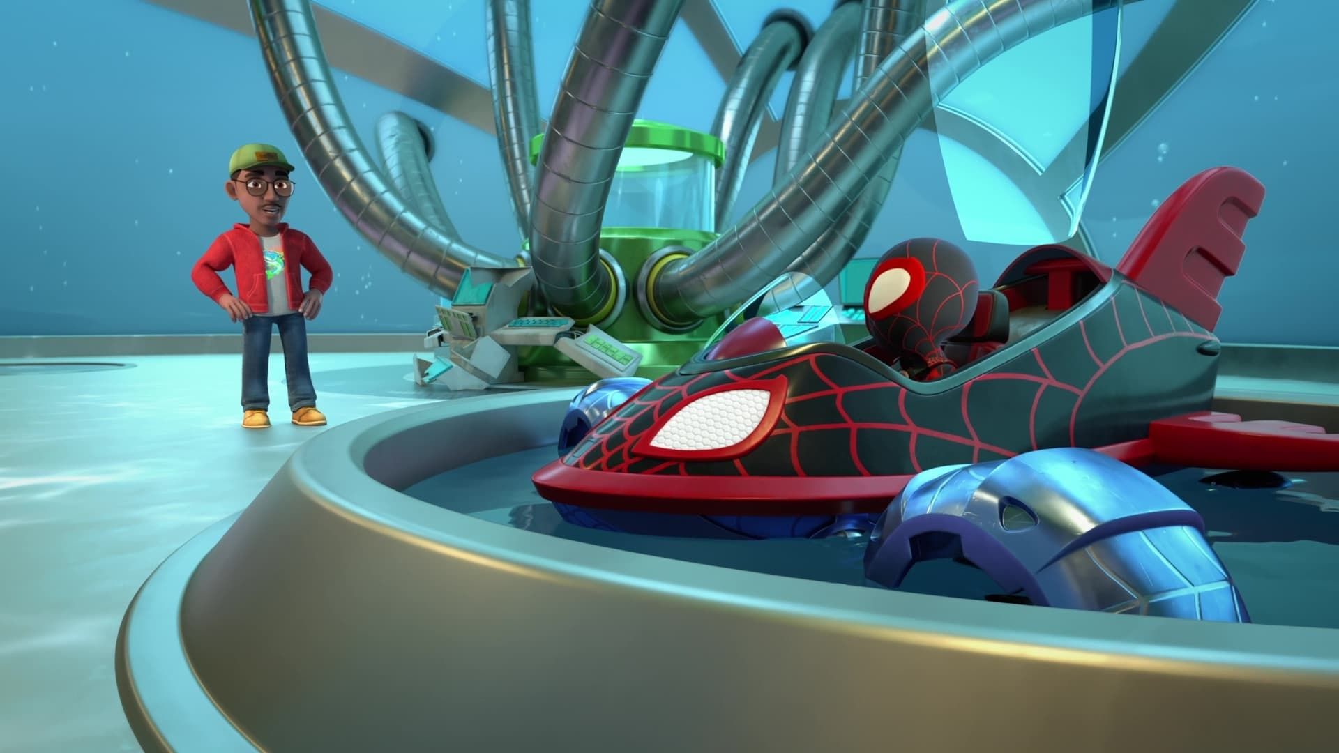 Spidey and His Amazing Friends background