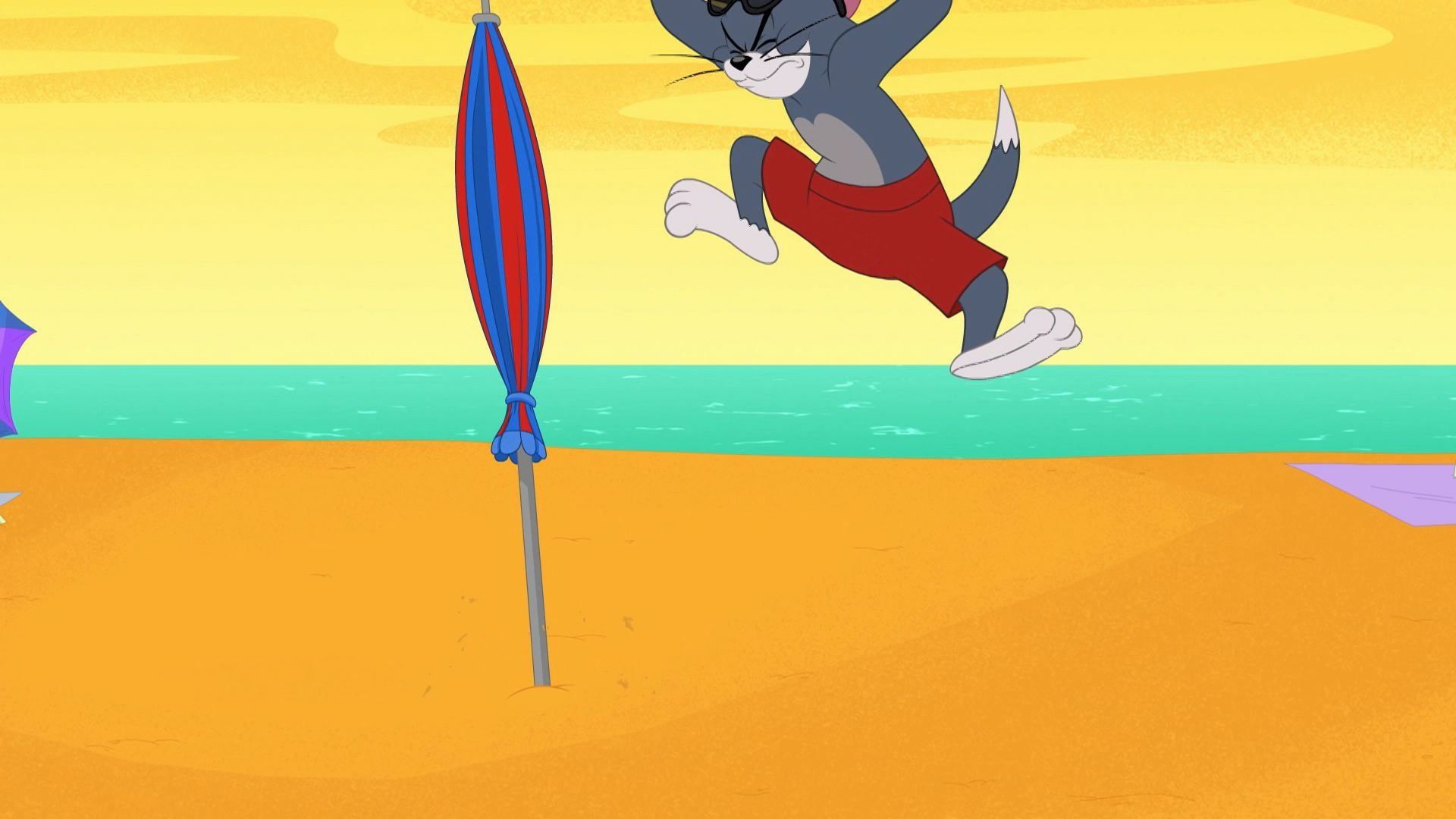 The Tom and Jerry Show background