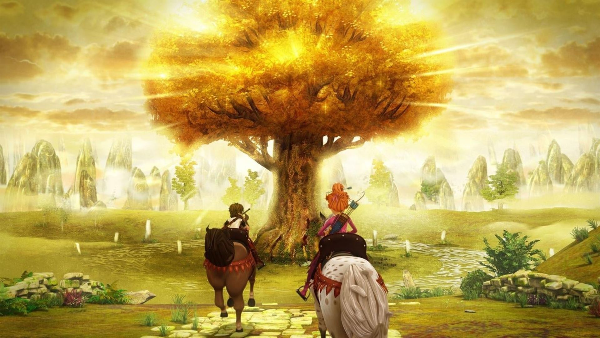 Arthur et les enfants de la Table Ronde background