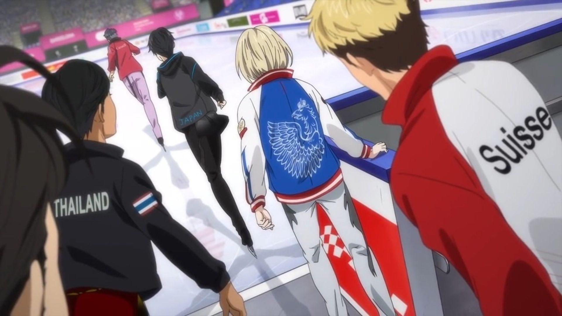 Yuri!!! On Ice background