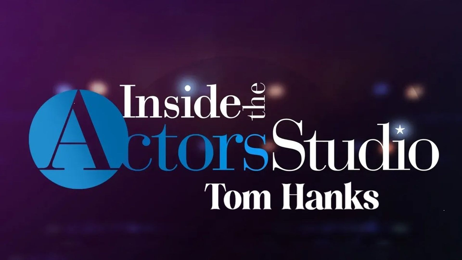 Inside the Actors Studio background